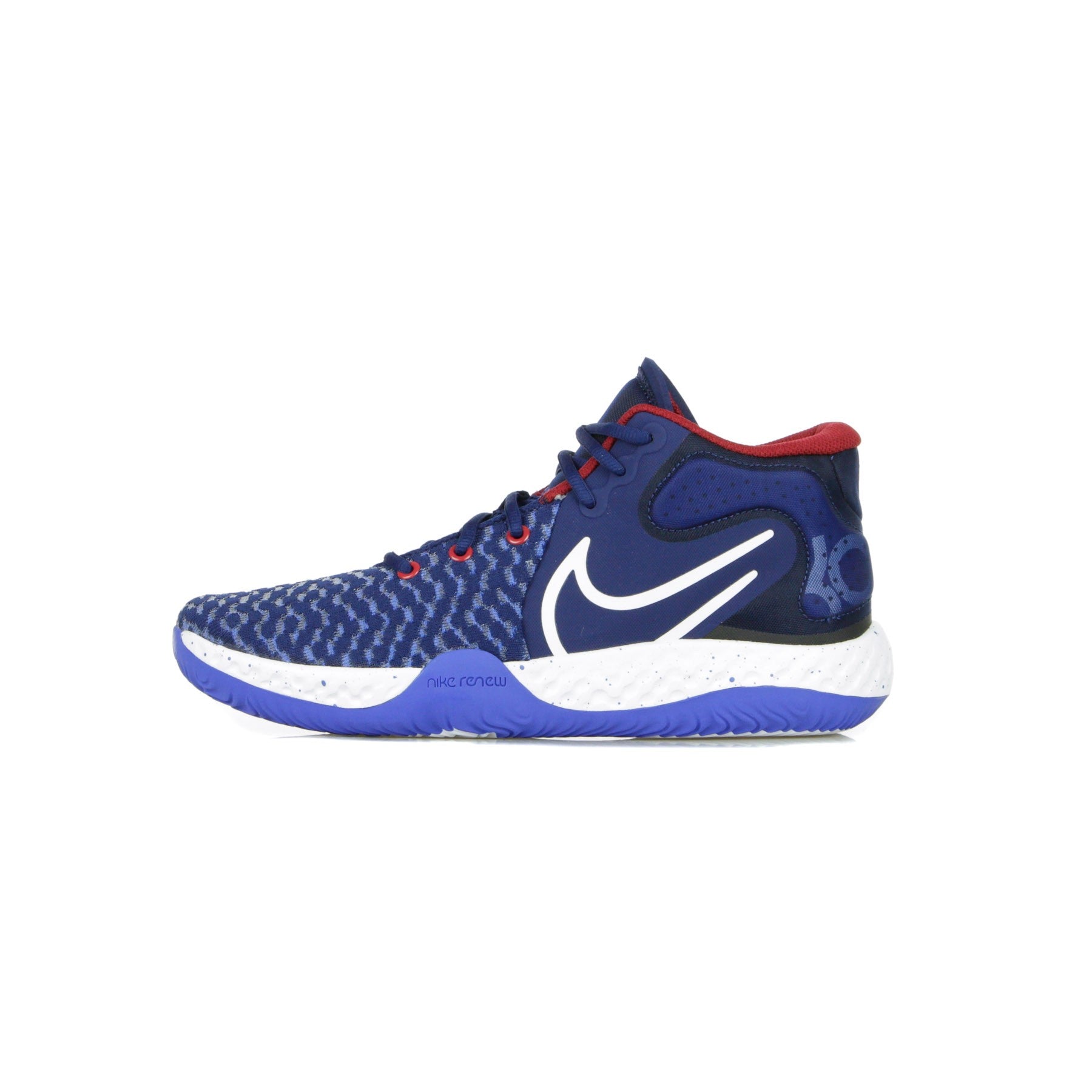 Scarpa Alta Uomo Kd Trey 5 Viii Blue Void/white/racer Blue/red Crush