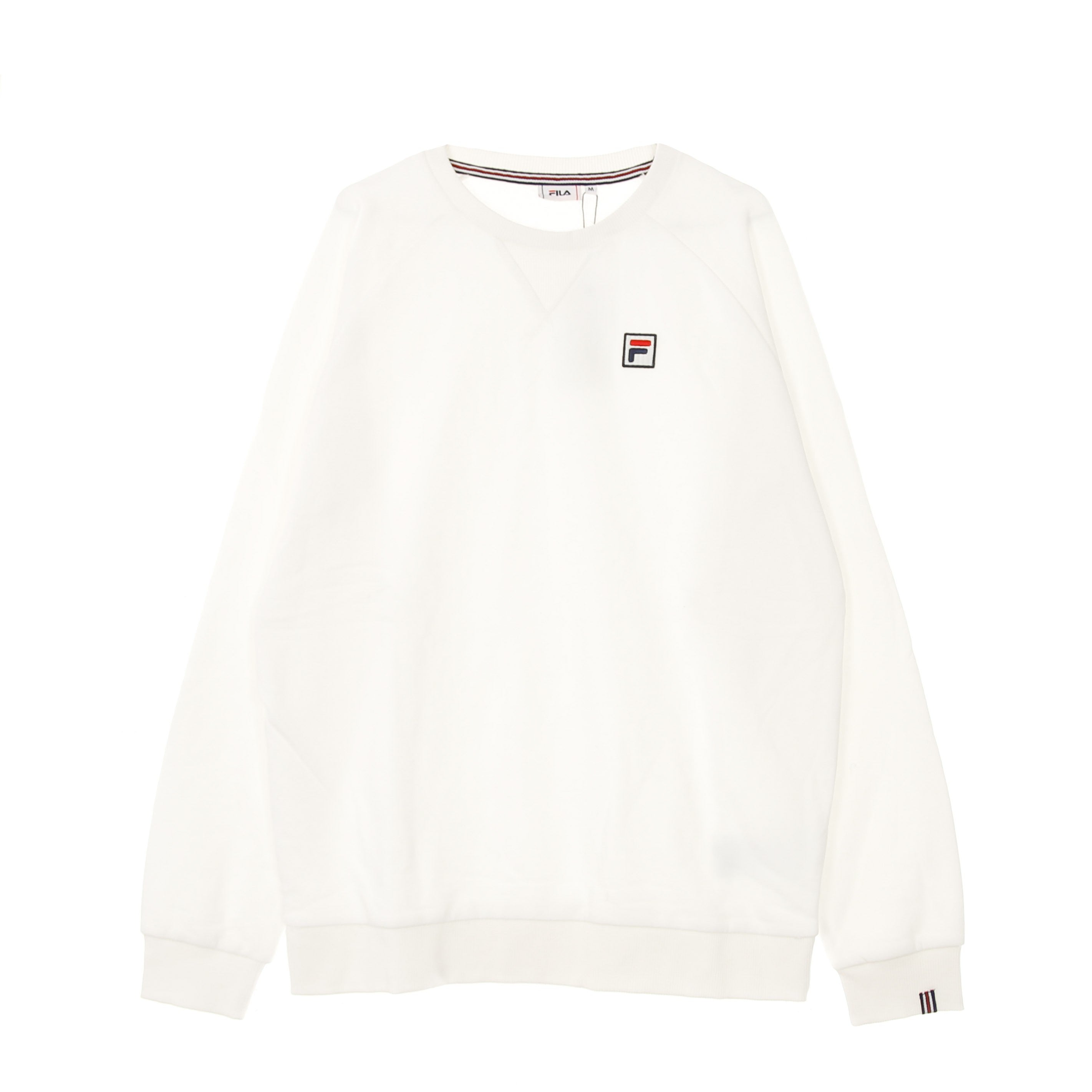 Men's Lightweight Round Neck Sweatshirt Heath Raglan Crew Sweat Blanc De Blanc
