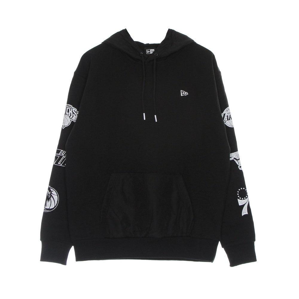Men's Hoodie Nba Distressed Sleeve Print Hoodie