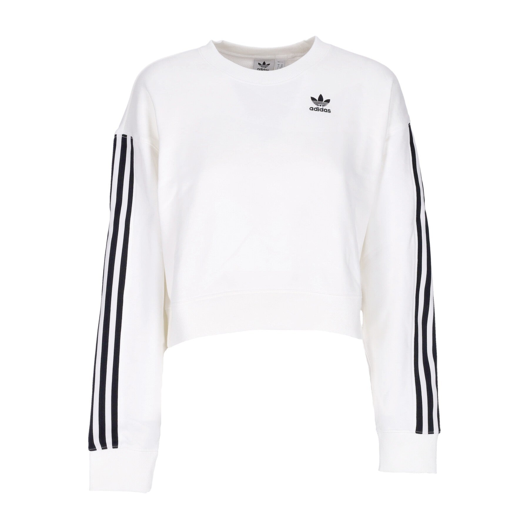 Adicolor Classics Sweatshirt Women's Cropped Lightweight Crew Neck Sweatshirt