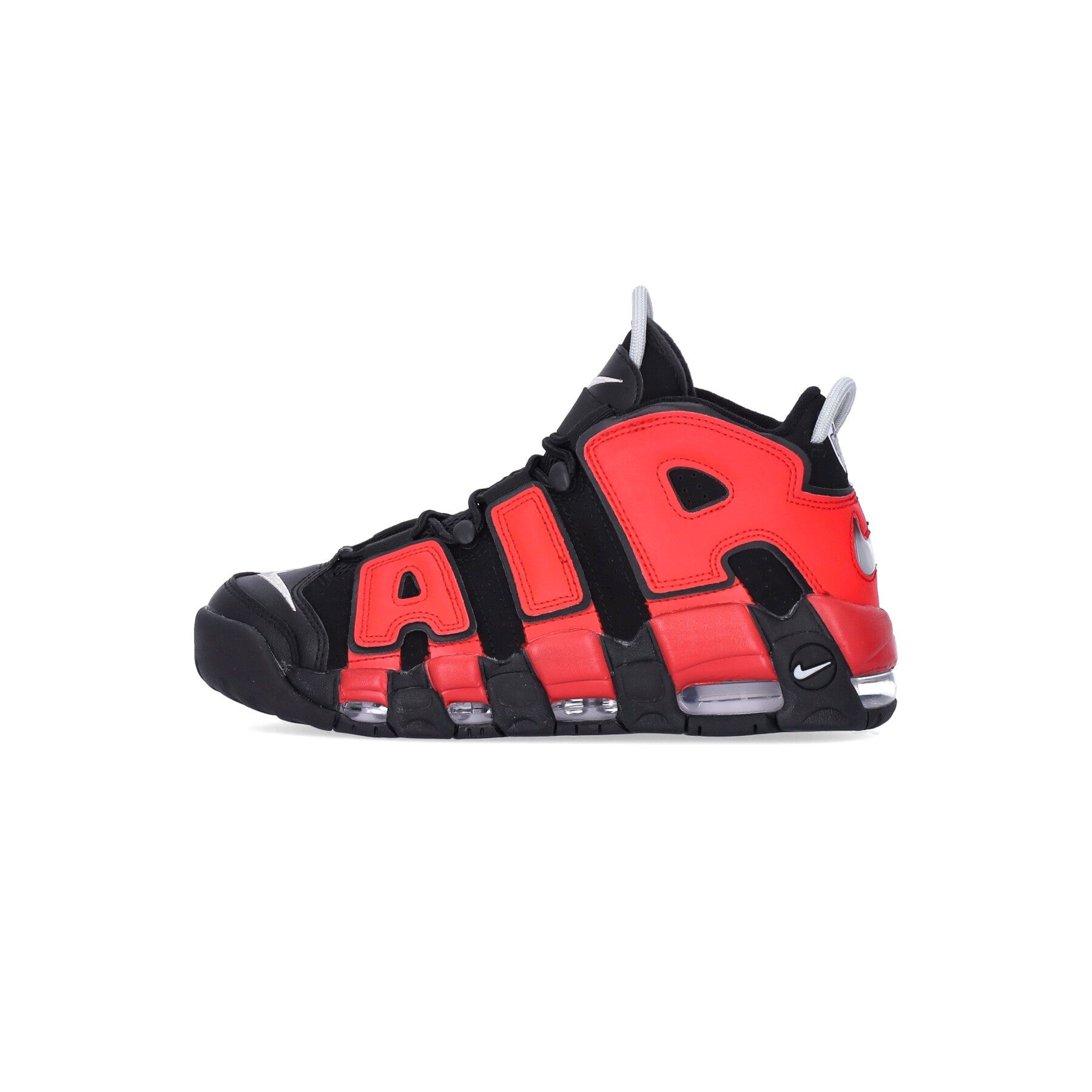 Scarpa Alta Uomo Air More Uptempo 96 Black/university Red/midnight Navy/white