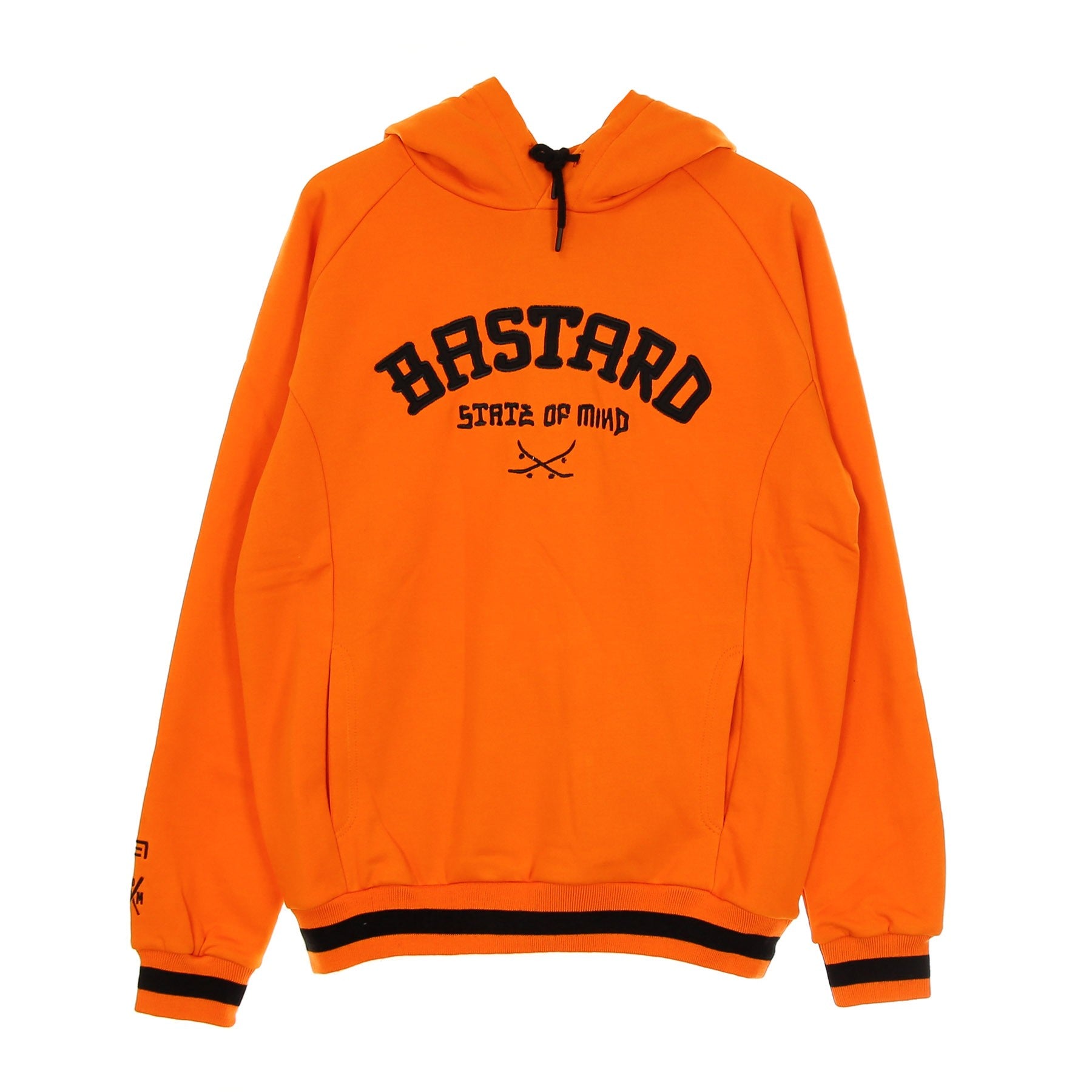 5tate Of Mind Men's Lightweight Hooded Sweatshirt 5om X Bastard Orange