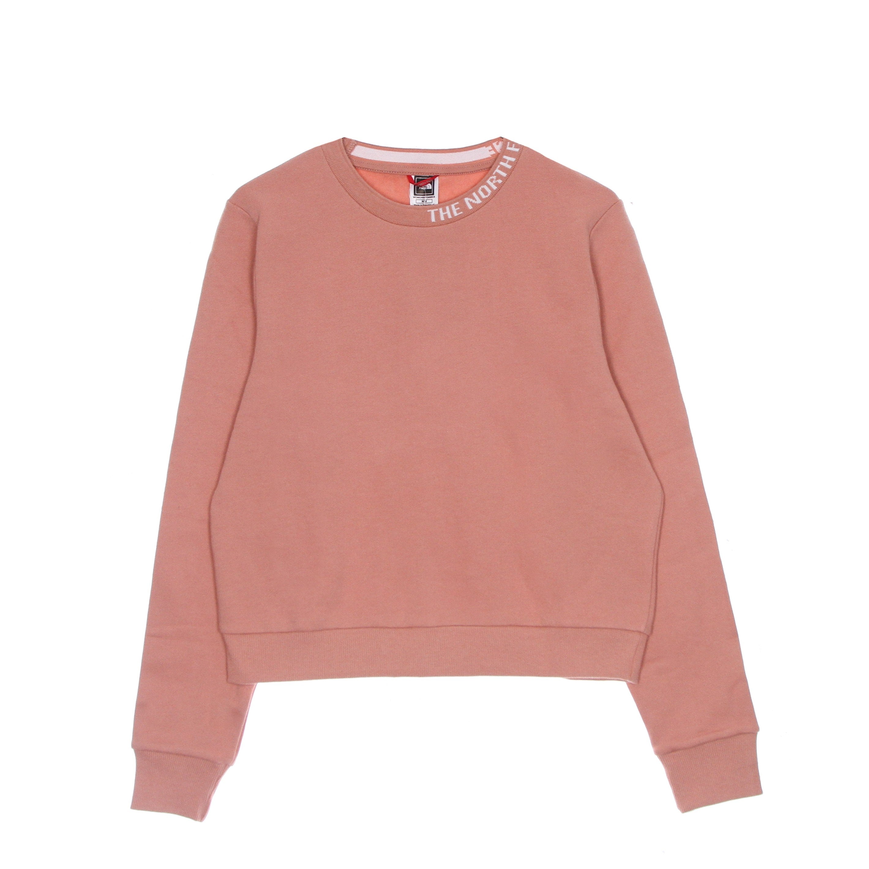 Zumu Crew Women's Crewneck Sweatshirt Rose Dawn