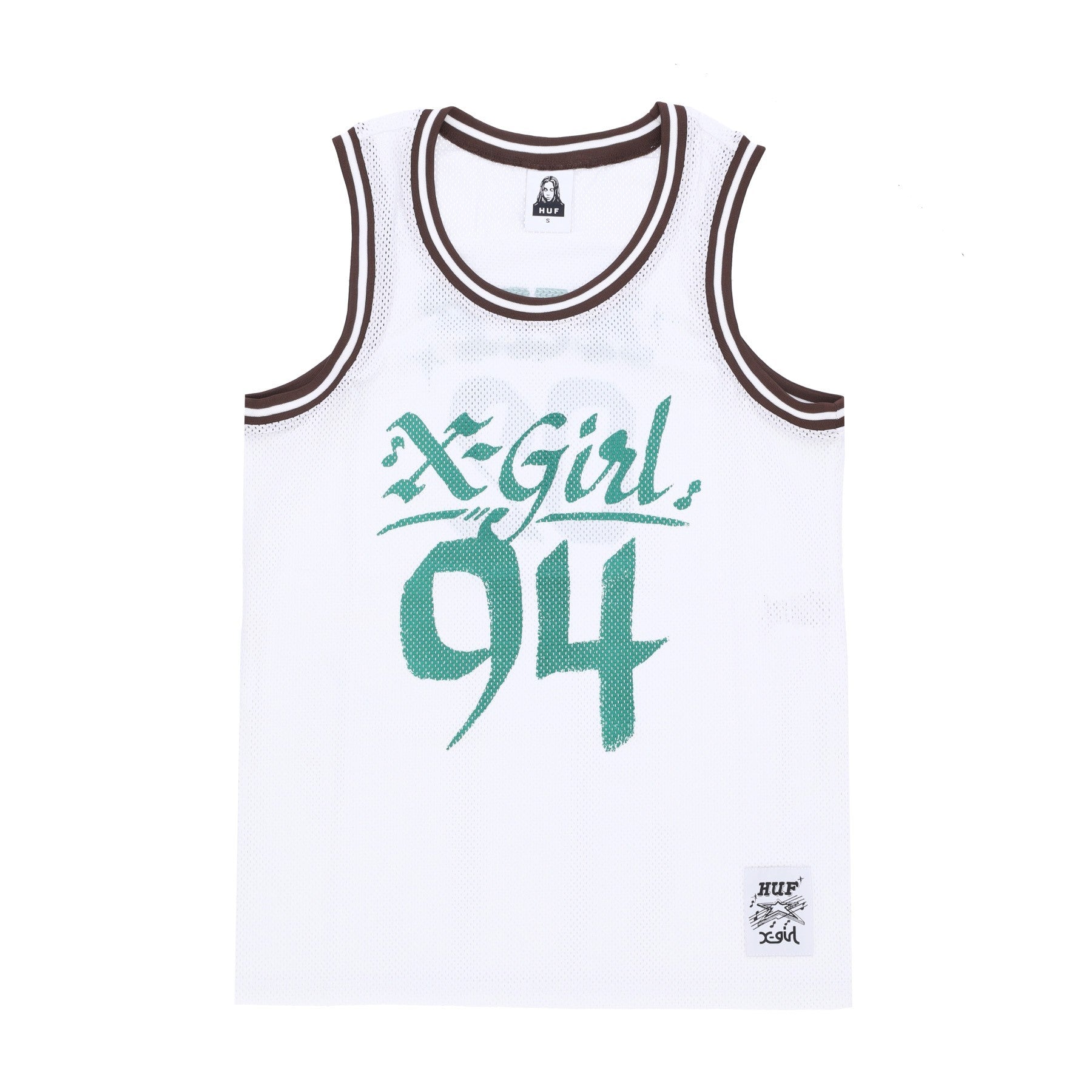 Women's Basketball Type Tank Top Home Team Jersey X X-girl