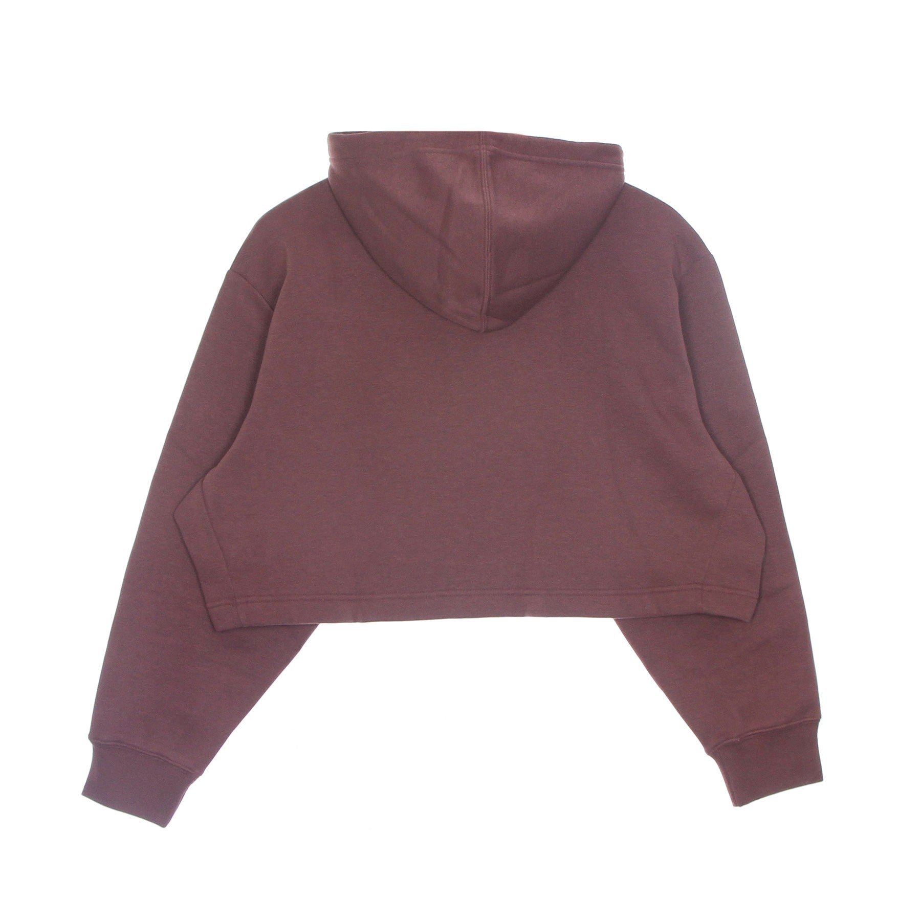 Women's Short Hoodie Quiet Crimson