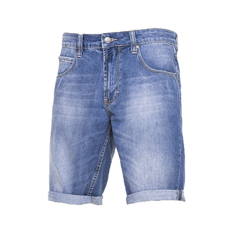 Men's Short Trousers Reell Short Jeans "rafter" Midblue2