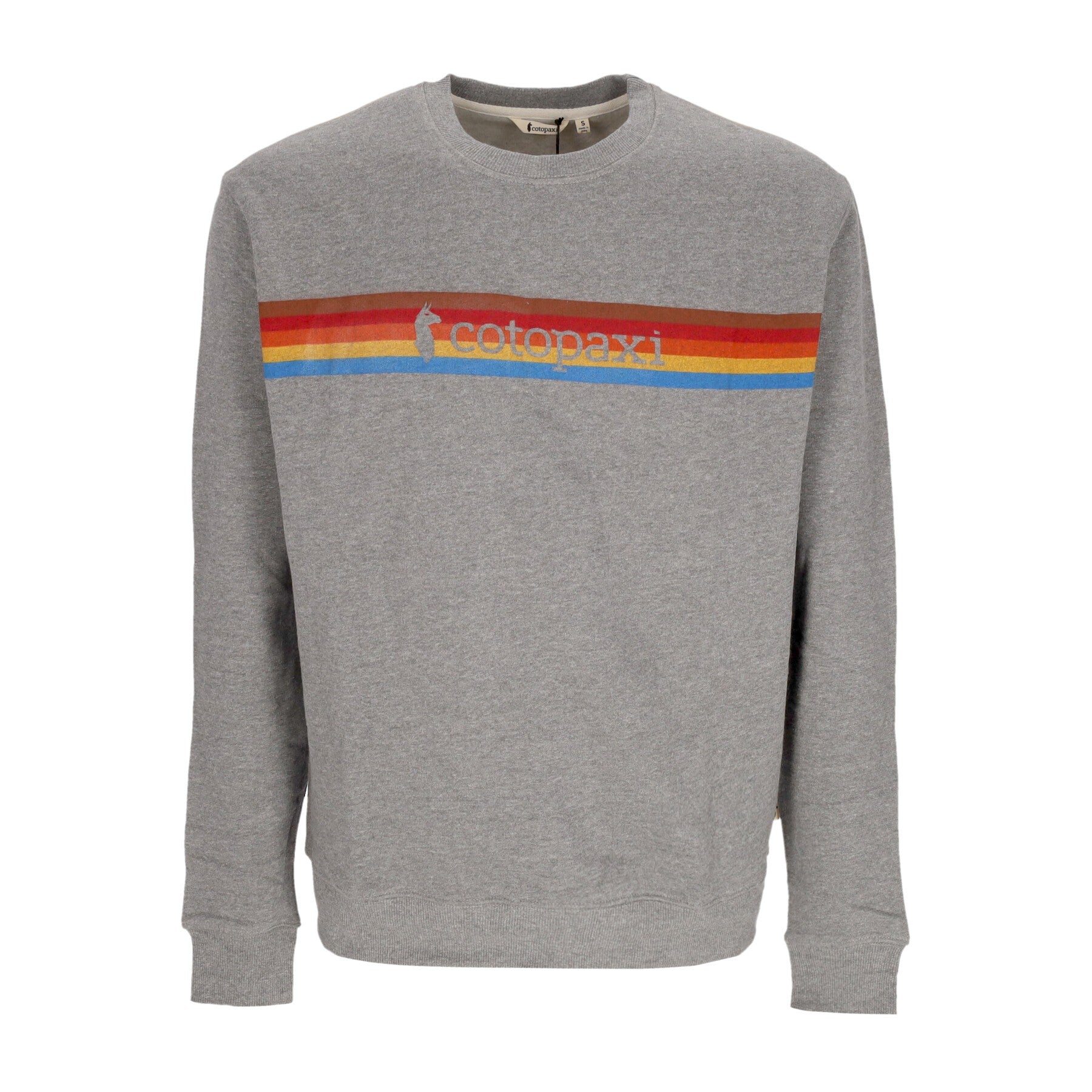 On The Horizon Organic Crewneck Men's Sweatshirt Heather