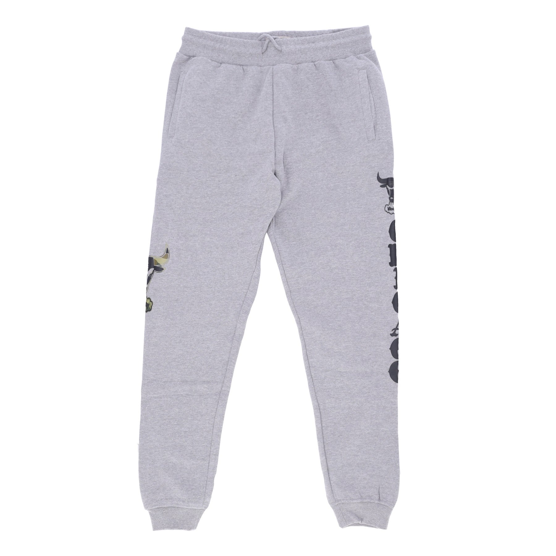 Mitchell & Ness Men's Sweatpants Tracksuit Nba Ghost Green Camo Sweatpants Hardwood Classics Torrap In Grey Heather
