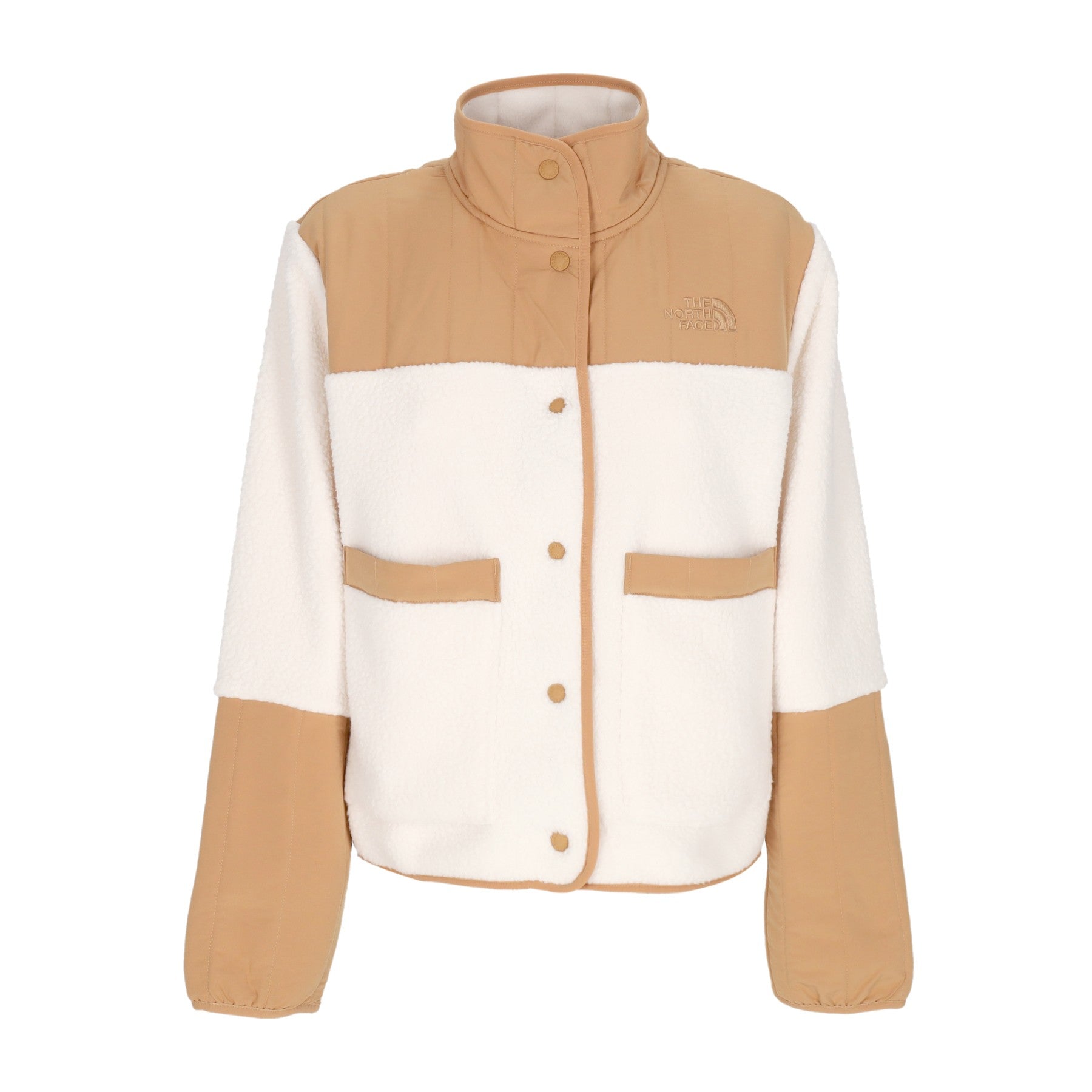 The North Face Women's Bear W Cragmont Fleece Jacket Gardenia White/almond Butter In Gardenia White/almond Butter