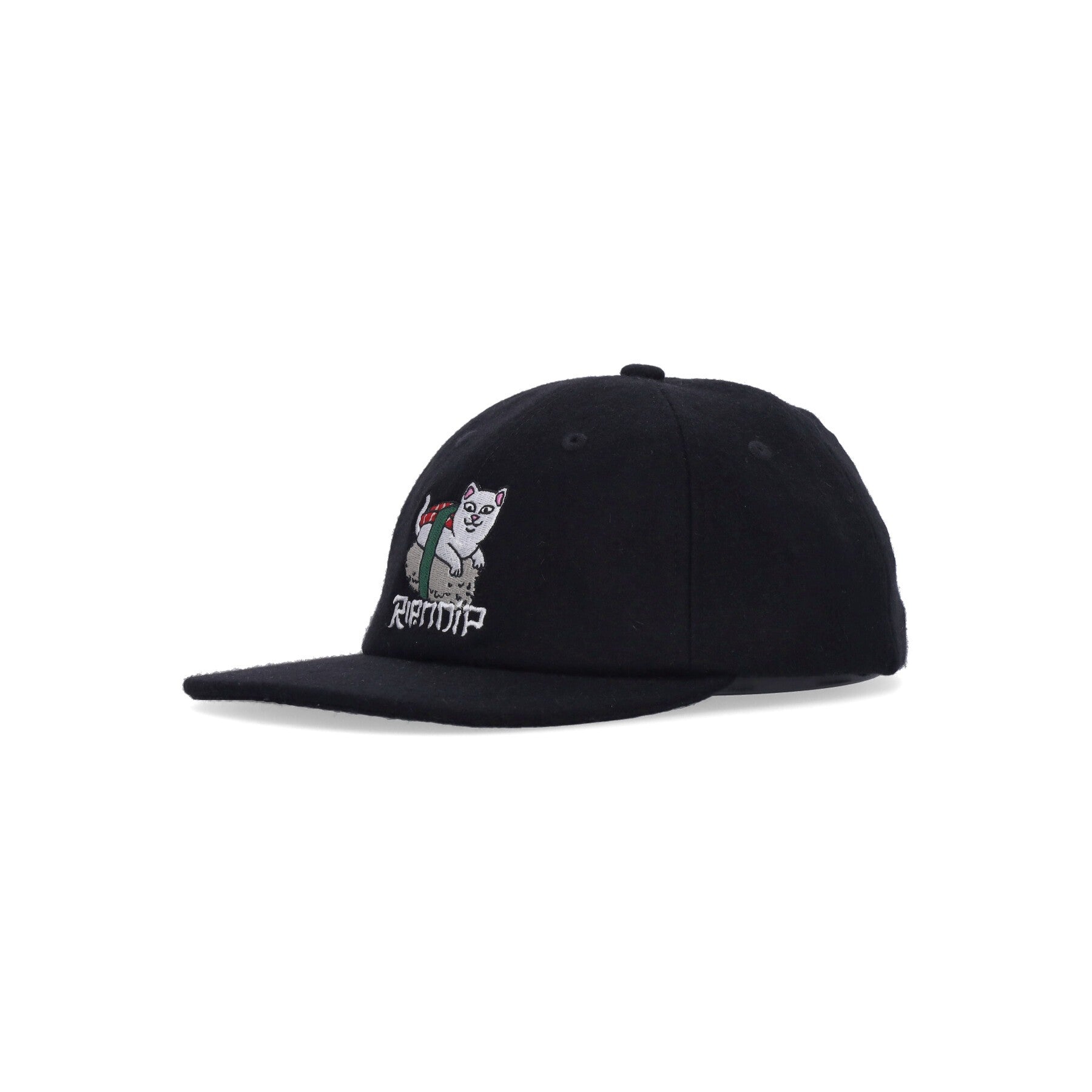 Men's Flat Visor Cap Sushi Nerm Wool Cap