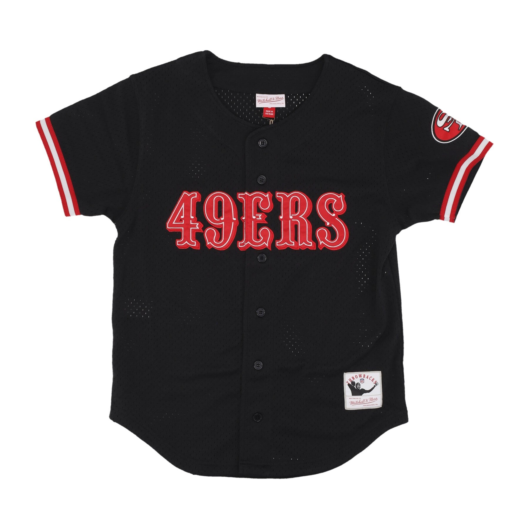 Men's Nfl On The Clock Mesh Button Front Jacket Saf49e