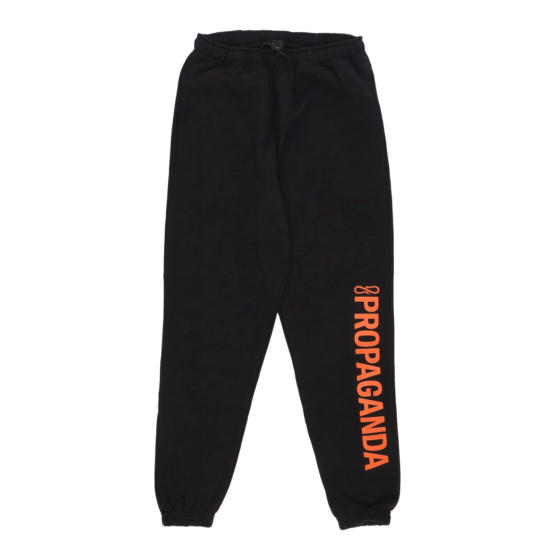 Propaganda Men's Sweatpants Tracksuit Logo Vertical Sweatpant Black In Black