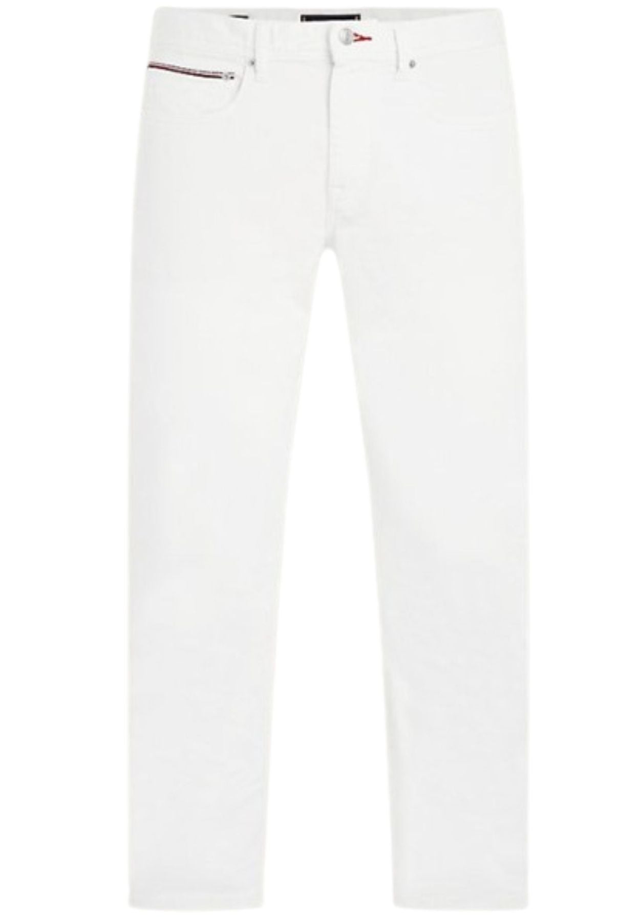 Tommy Hilfiger Jeans Tapered Houston Pstr Gale White In Bianco