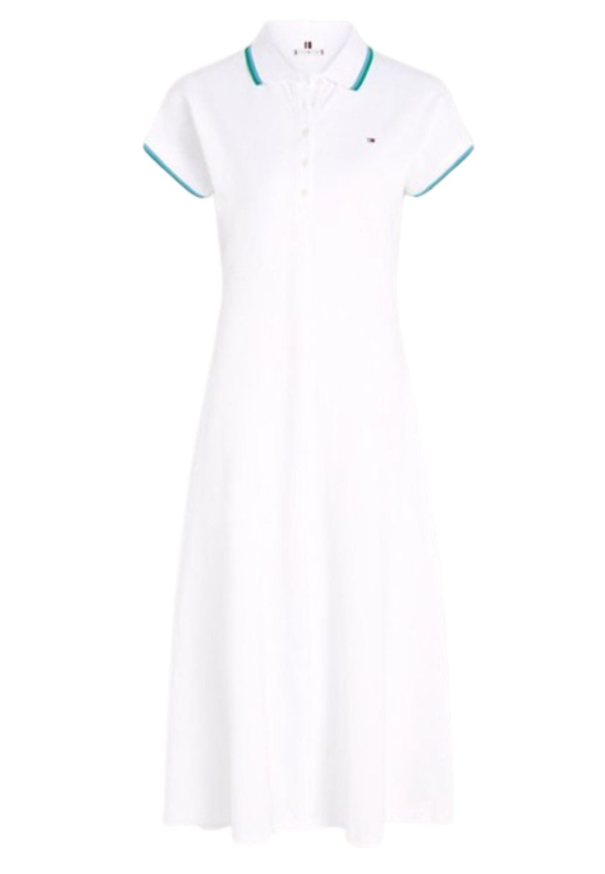 Tommy Hilfiger FES STP SLV KNEE POLO DRESS