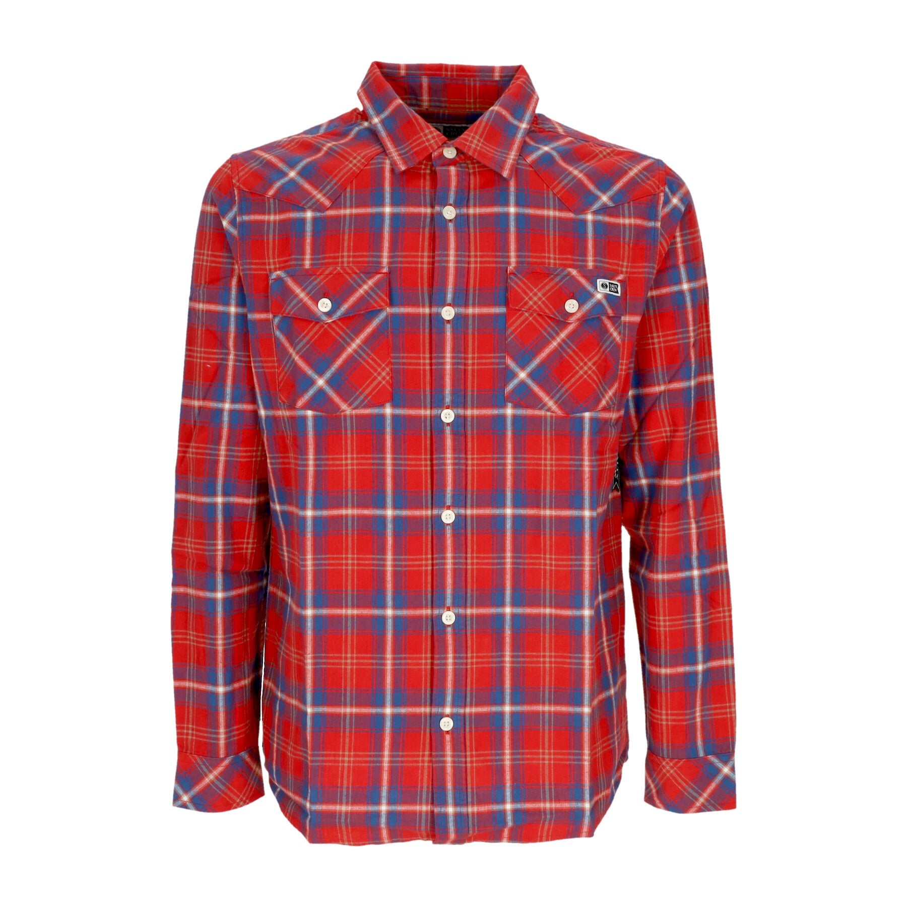 Salty Crew Men's Herdsman Flannel L/s Shirt Long Sleeve Shirt In Multi