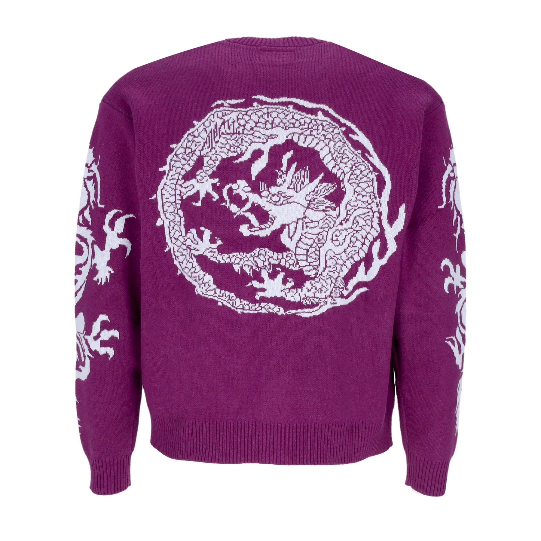 Huf Men's Cardigan Twin Dragon Cardigan Purple