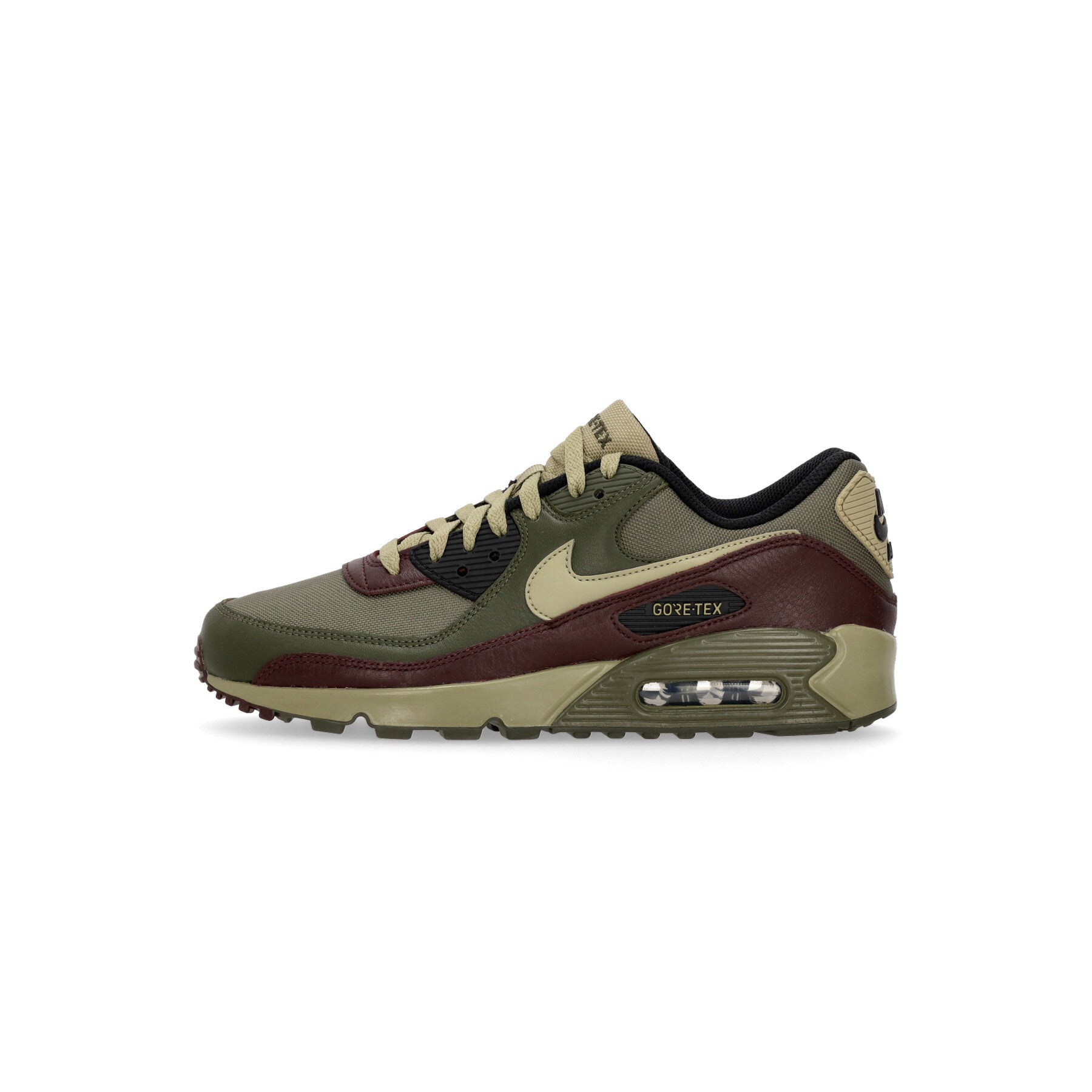 Scarpa Bassa Uomo Air Max 90 Gore Tex Medium Olive/neutral Olive/cargo Khaki
