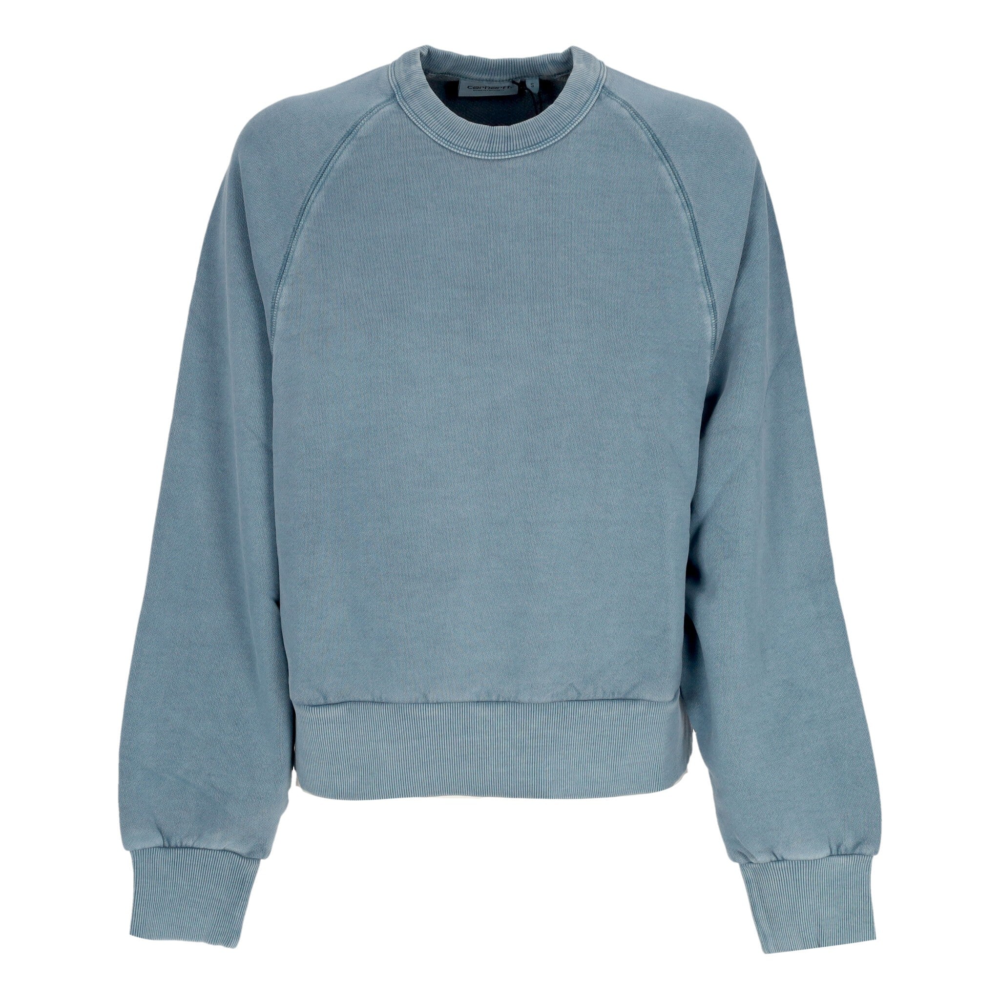 Women's Cropped Crewneck Sweatshirt W Taos Sweat Vancouver Garment Dyed
