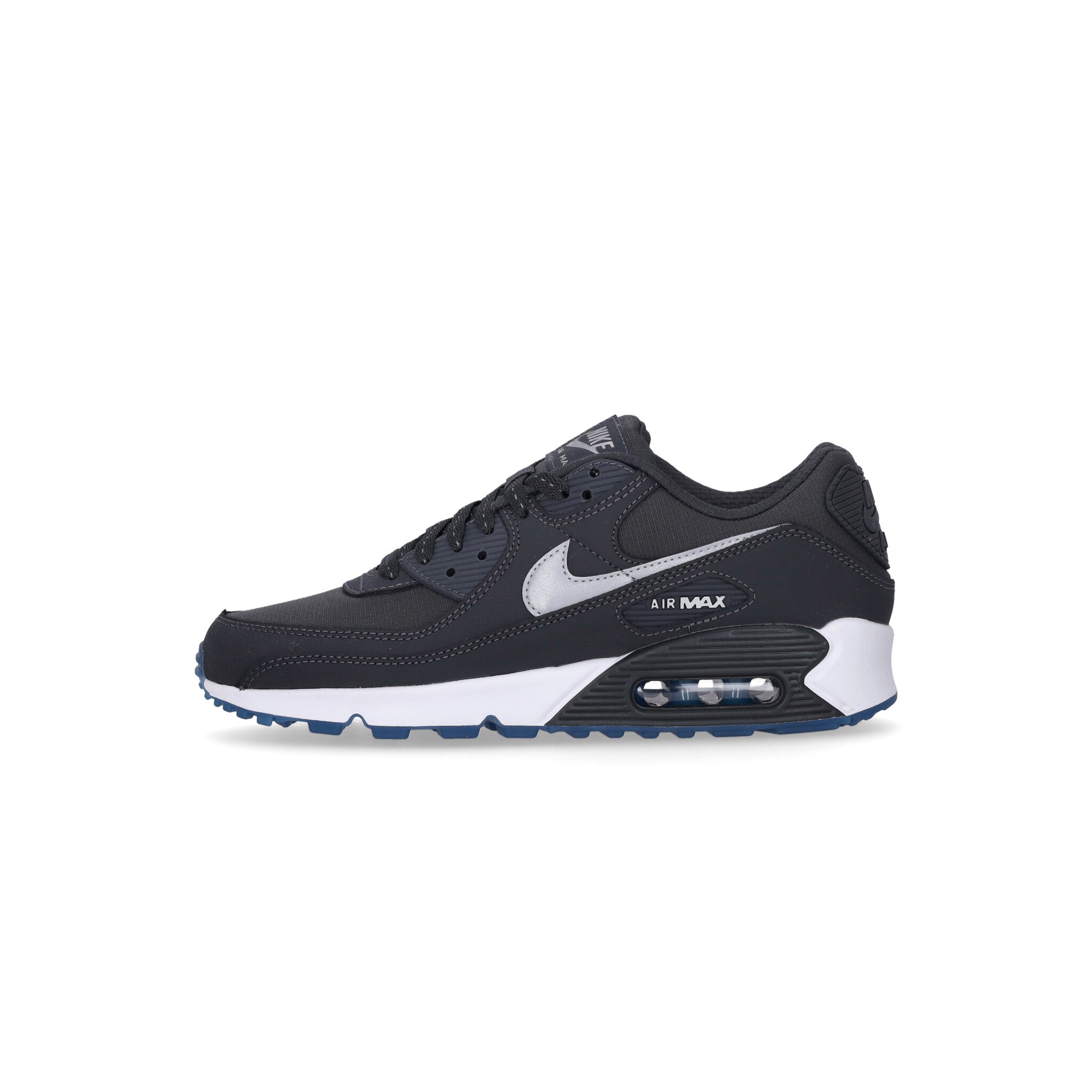 Scarpa Bassa Uomo Air Max 90 Anthracite/reflect Silver