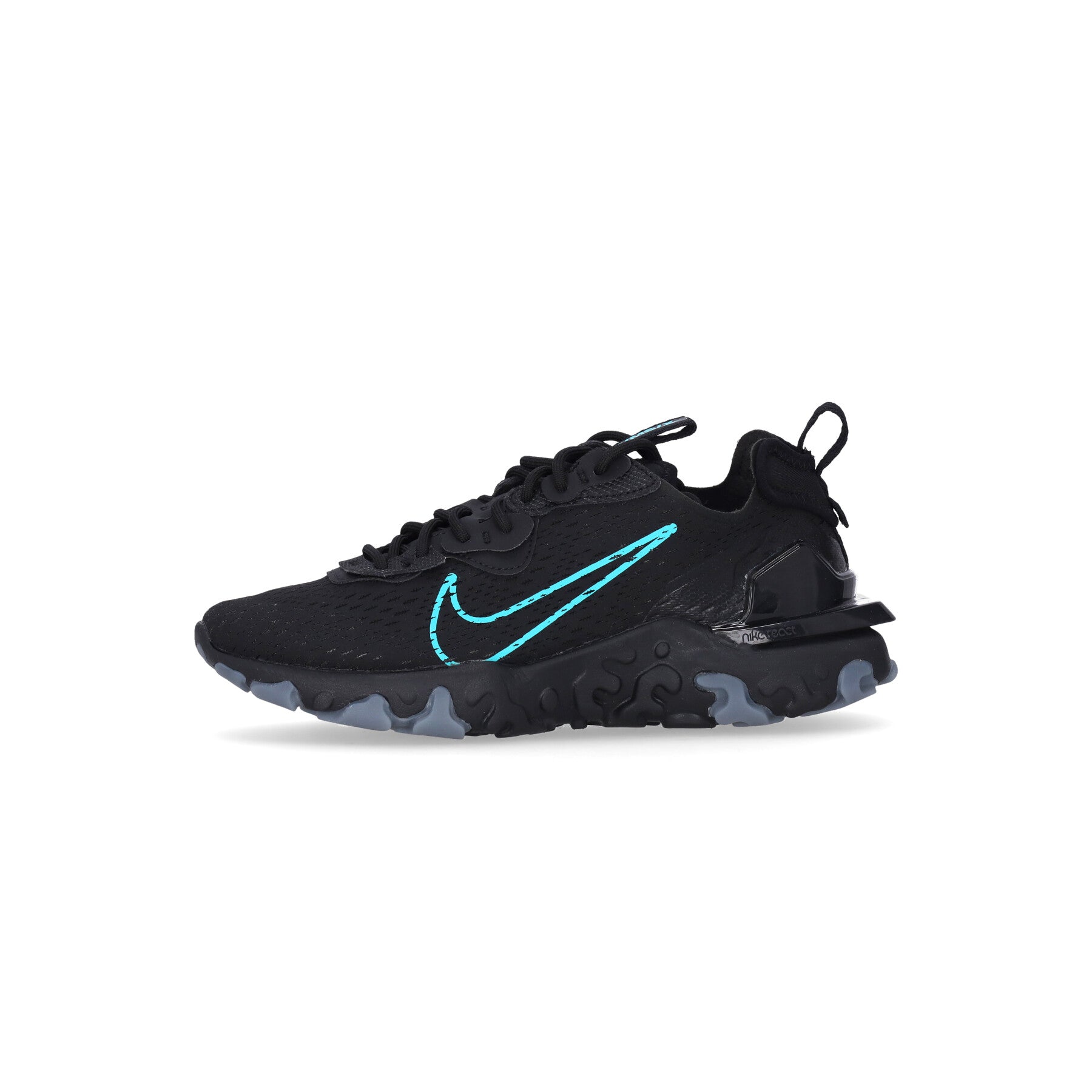 Scarpa Bassa Uomo React Vision Black/dusty Cactus/cool Grey