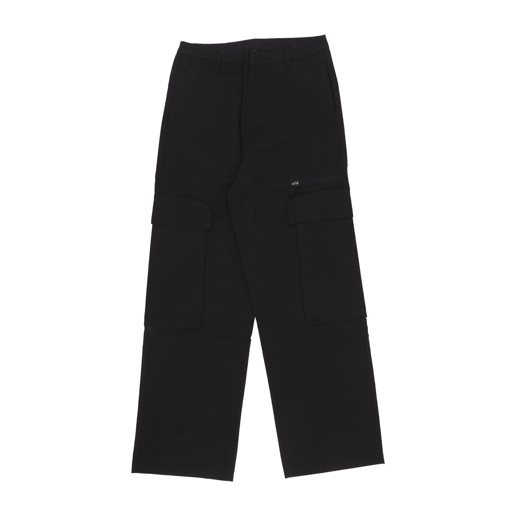 Arte Park Pockets Pants Black Men's Long Trousers