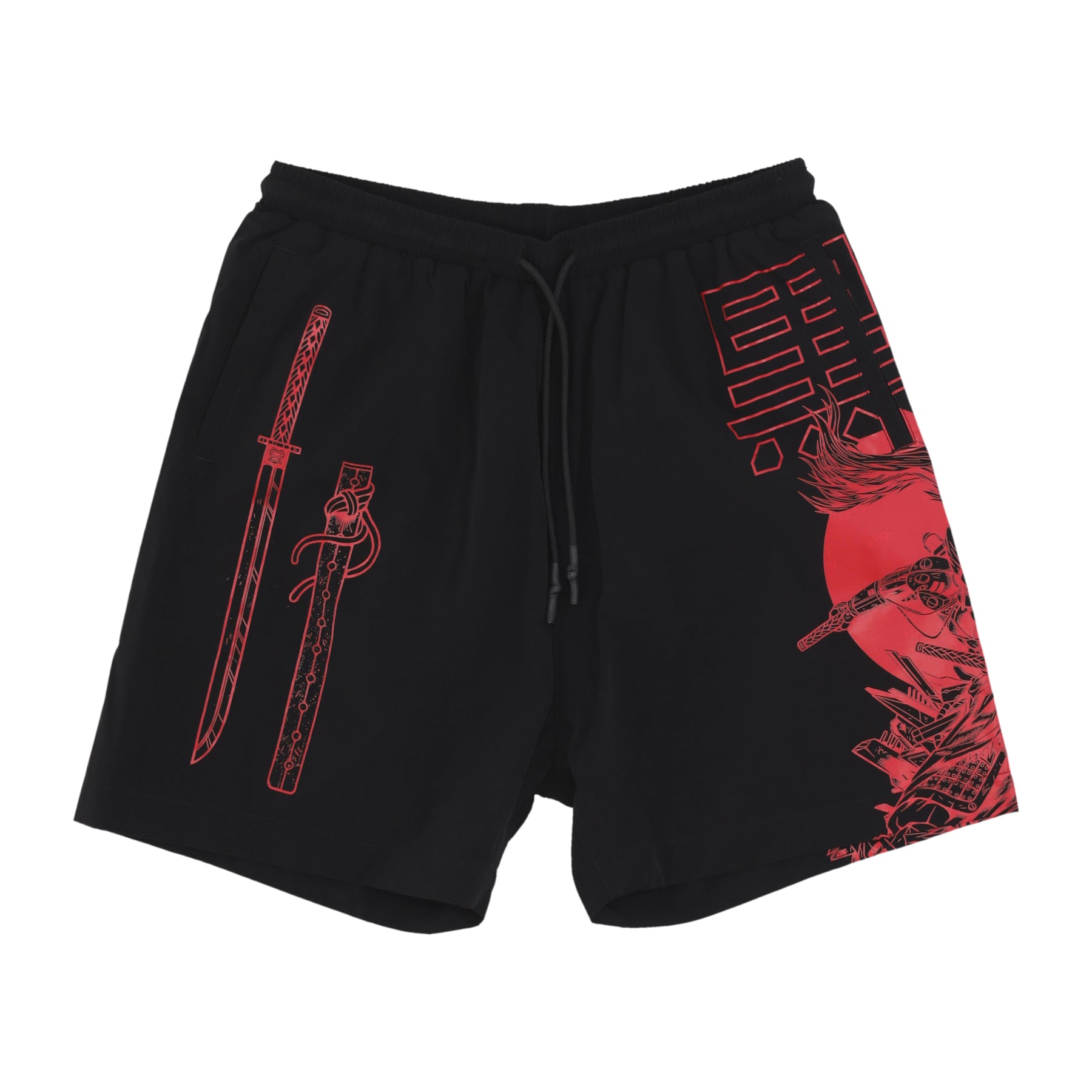 Miyamoto Musashi Outline Swimshorts Men's Swim Shorts multi