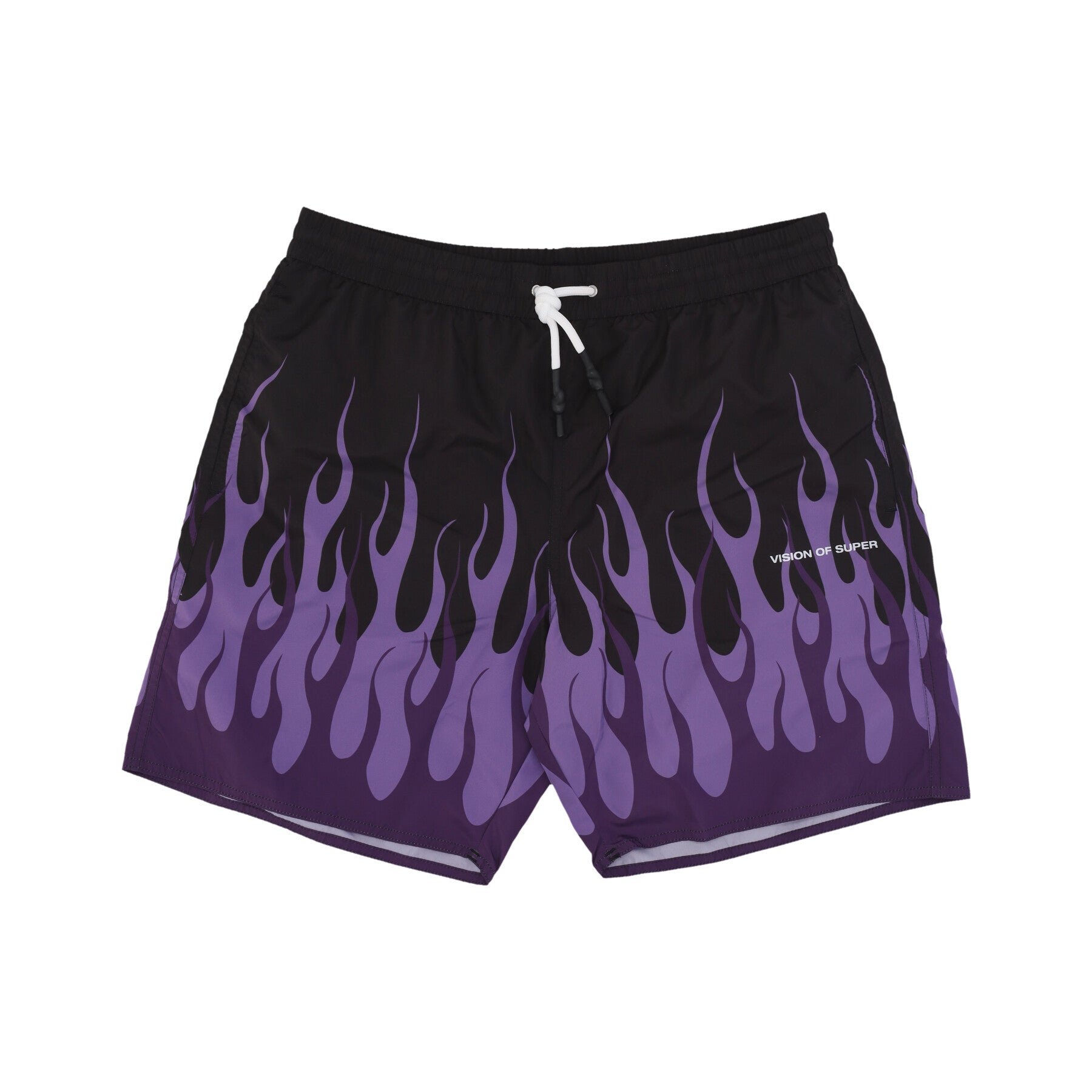 Vision Of Super Purple Double Flame Costume In Black/purple