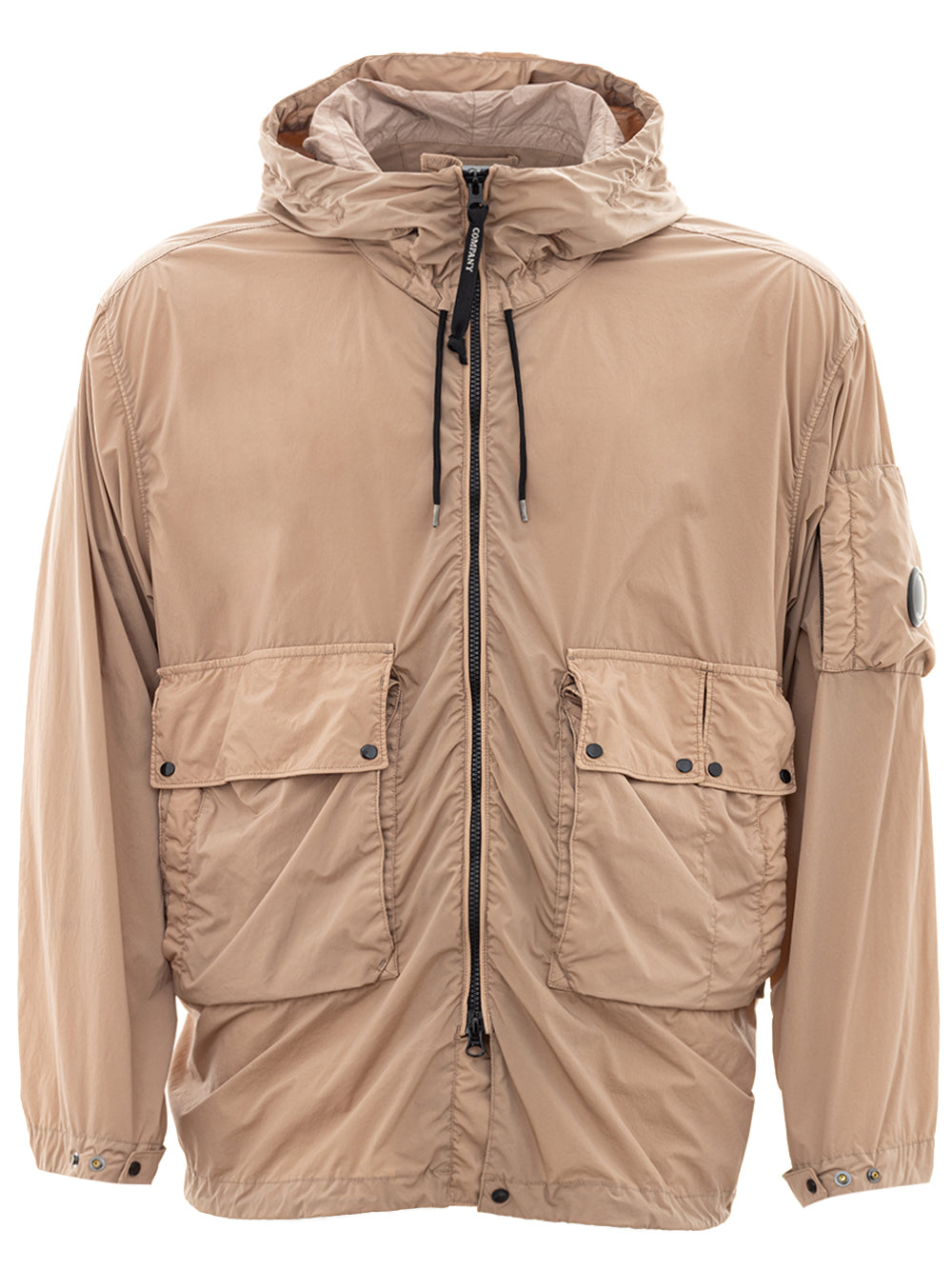 Lightweight jacket with hood C