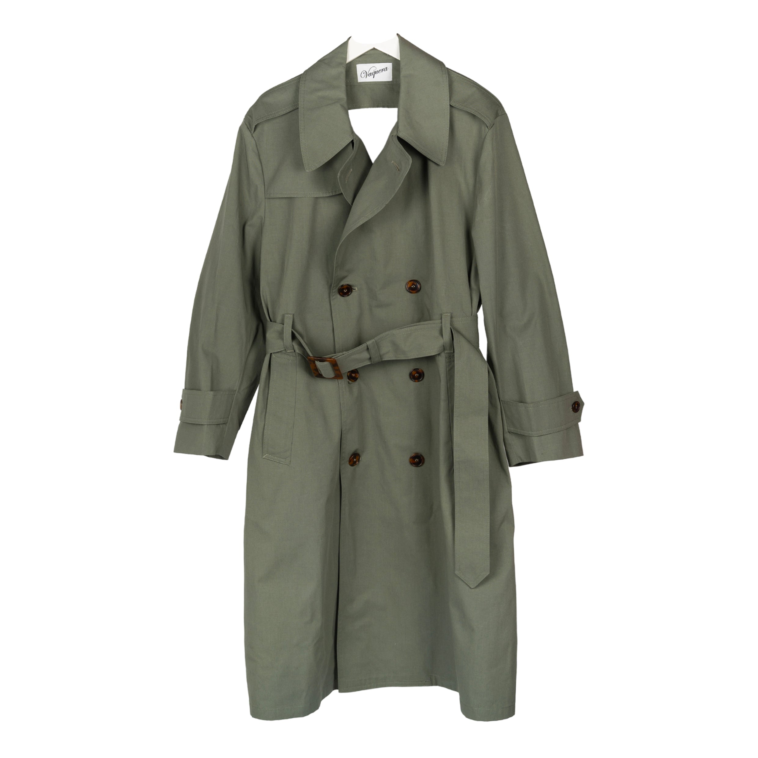 Cut Out trench coat in