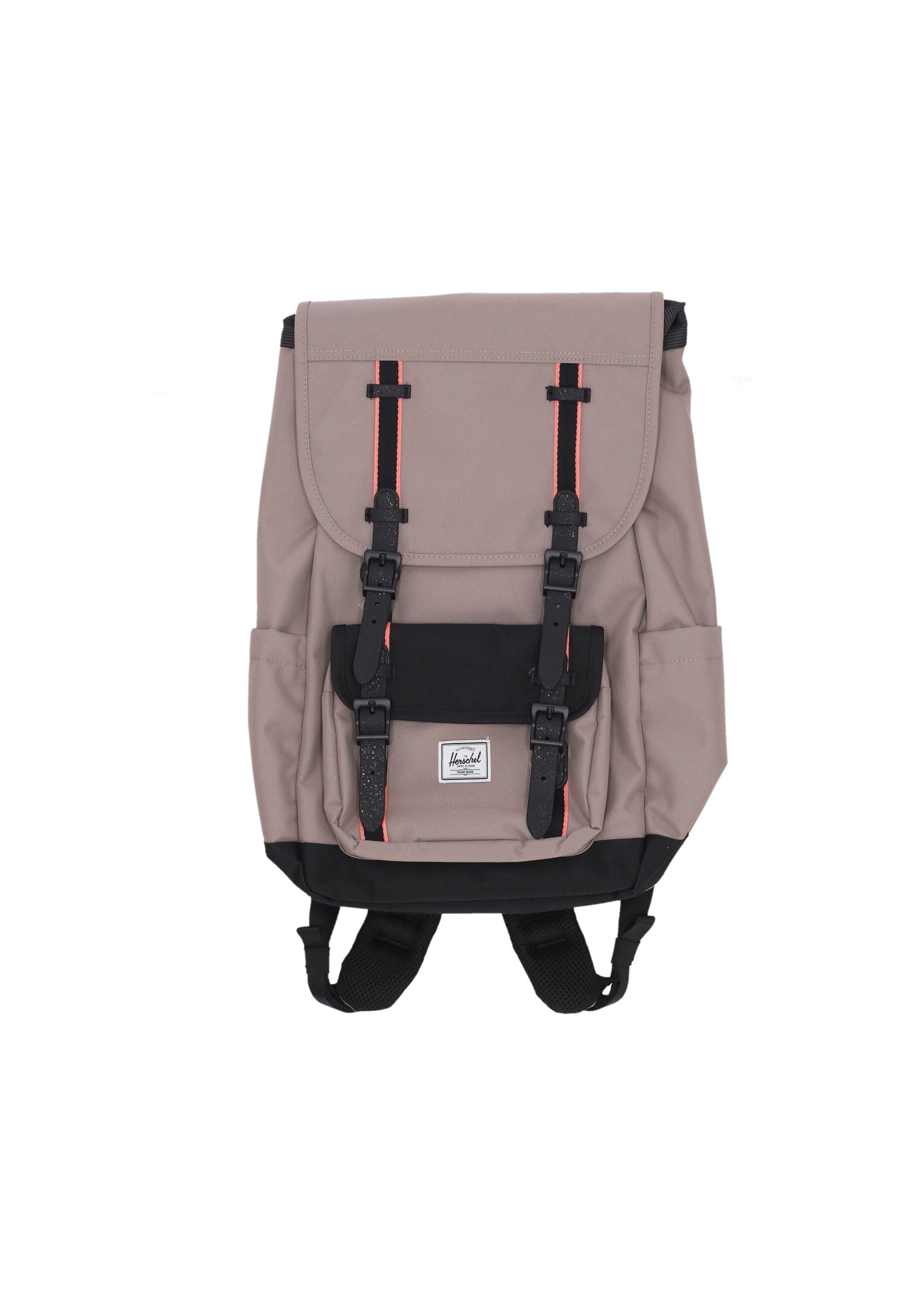 Zaino Unisex Little America Mid Backpack Taupe Grey/black/shell Pink