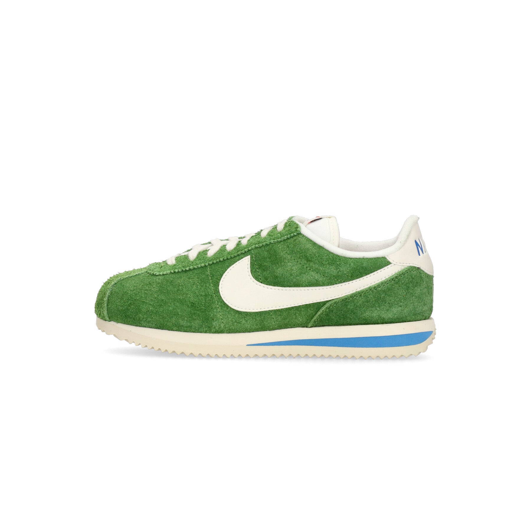 Scarpa Bassa Donna W Cortez Vintage Suede Chlorophyll/sail/lt Photo Blue