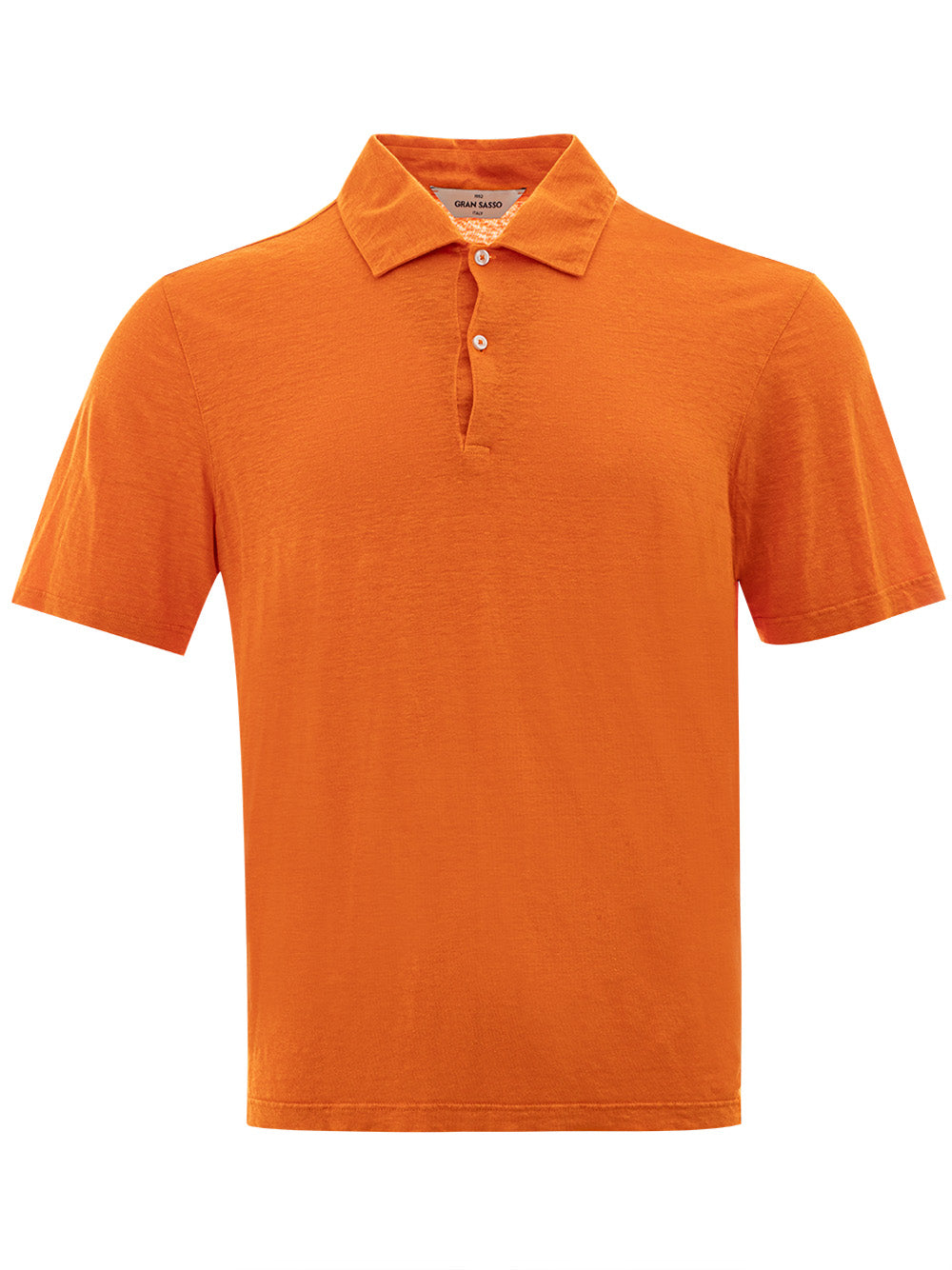 Polo in Mixed Linen Gran Sasso