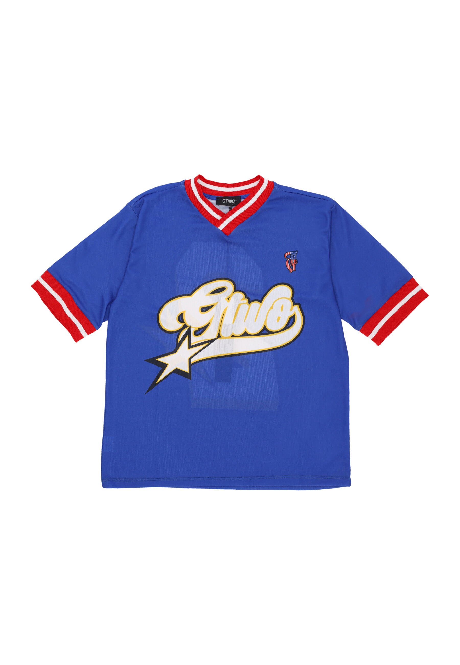 Gtwo Men's Field Script Logo Tee Royal Blue