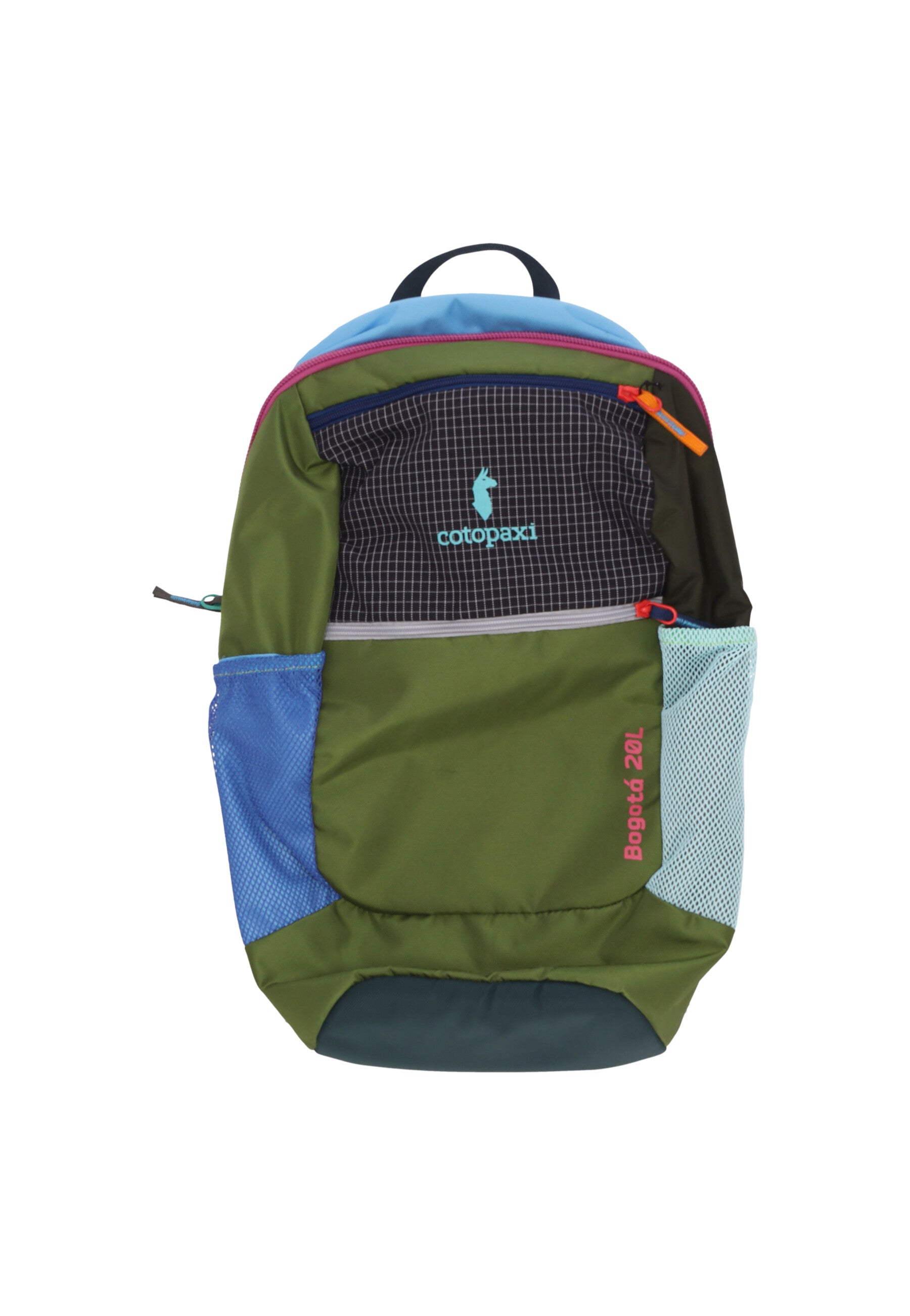 Zaino Unisex Bogota 20l Backpack Military Green/navy Check/emerald