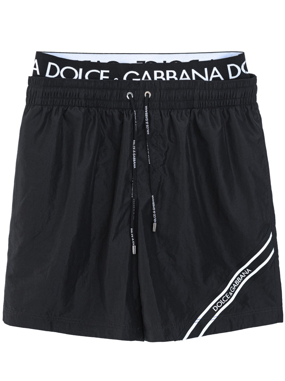 Costume with Double Elastic Logo Dolce & Gabbana