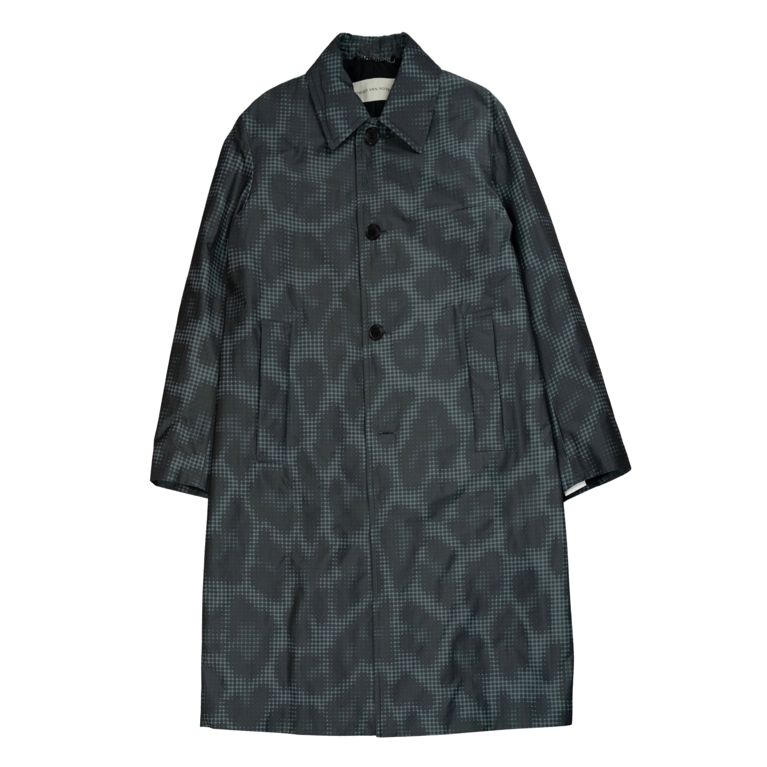 Loose fit mac coat in