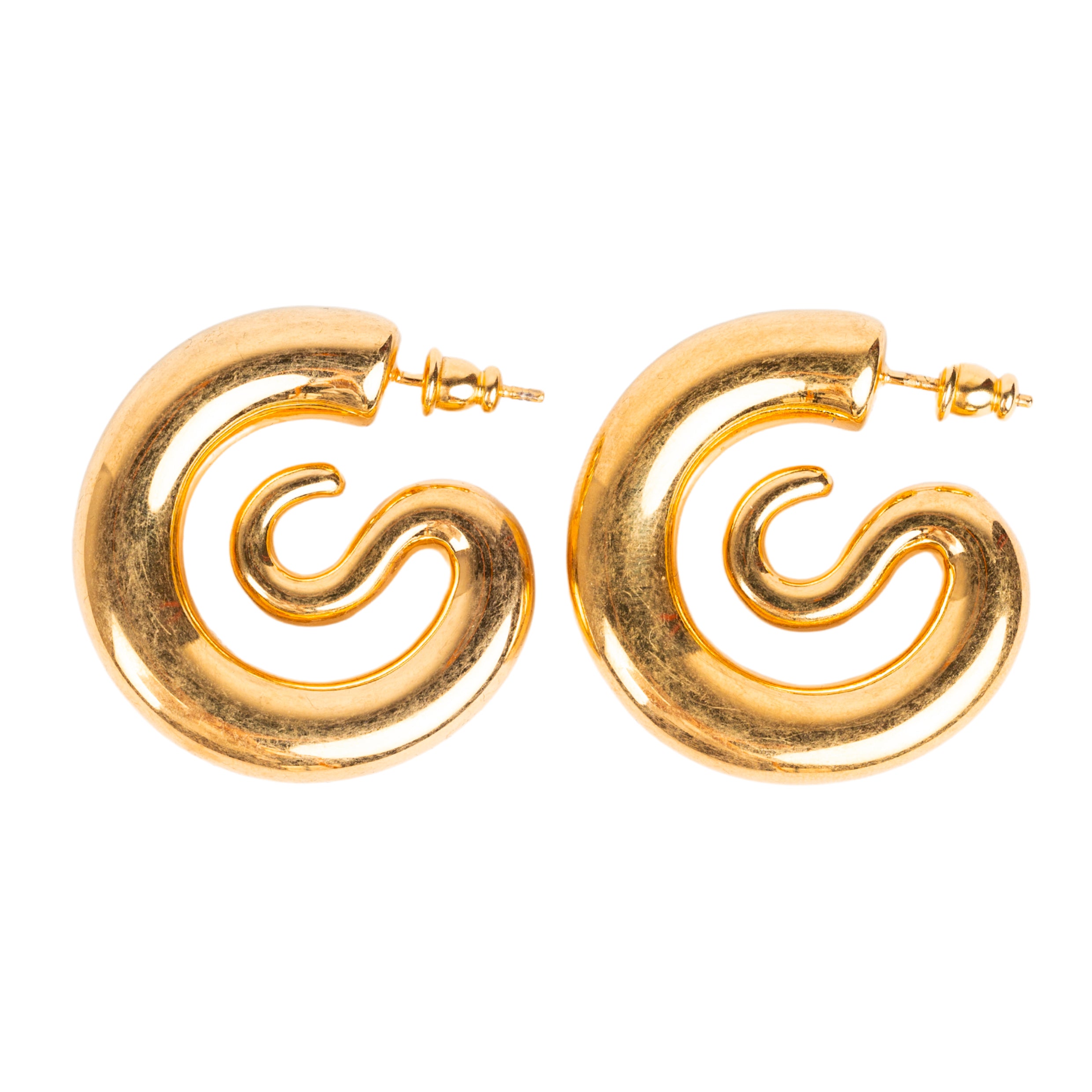 Panconesi Serpent Hopps Small In Gold In Oro