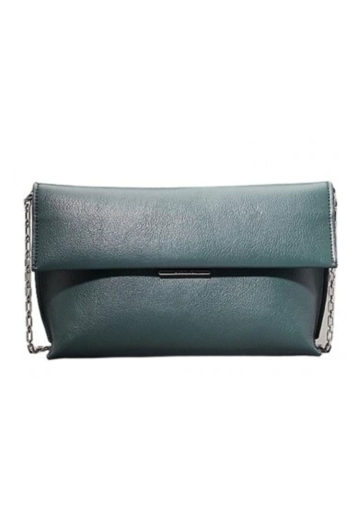 Calvin Klein Linear Shoulder Bag_sm Pebble In Verde