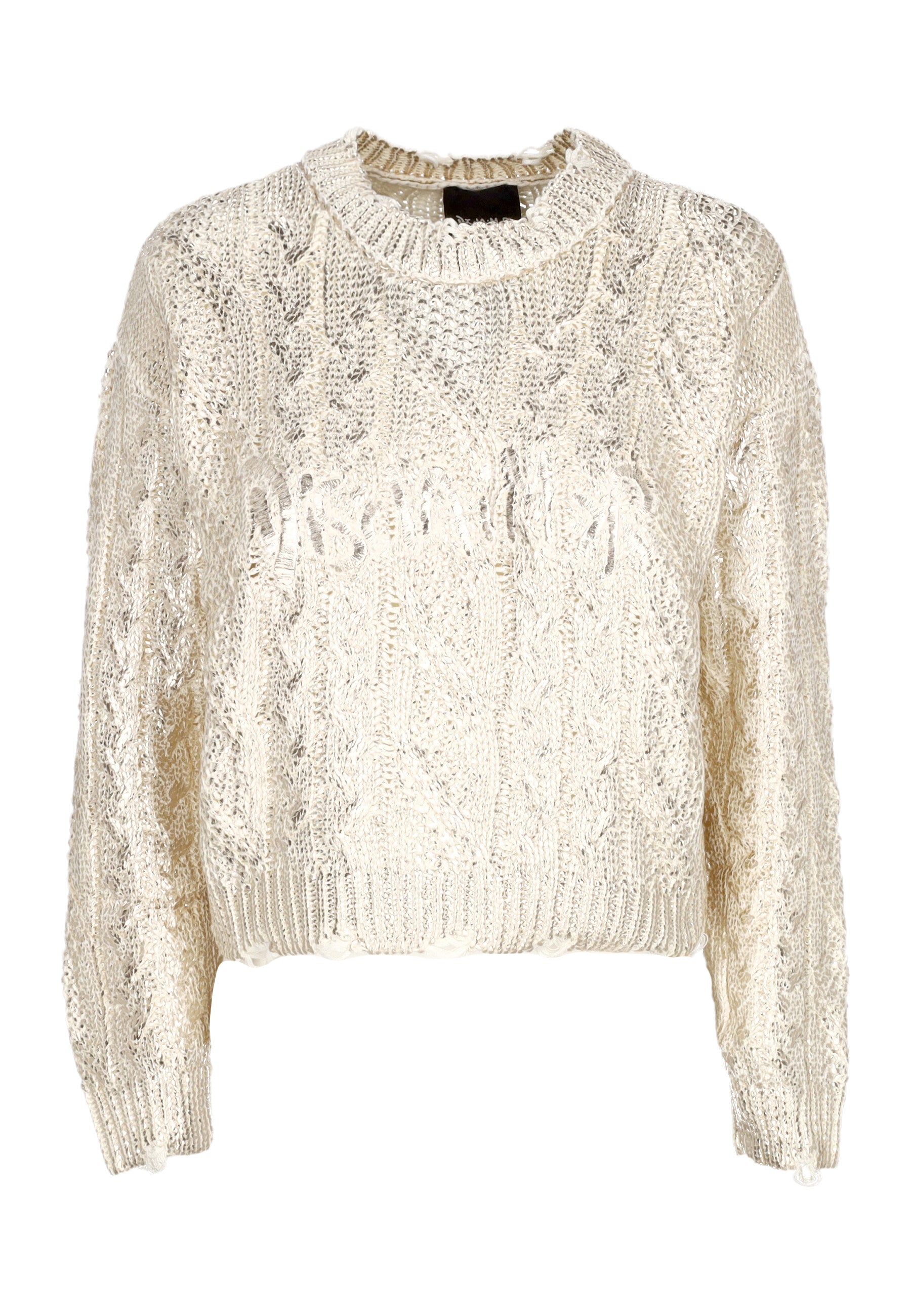 Women's sweater W Logo Crewneck Milk