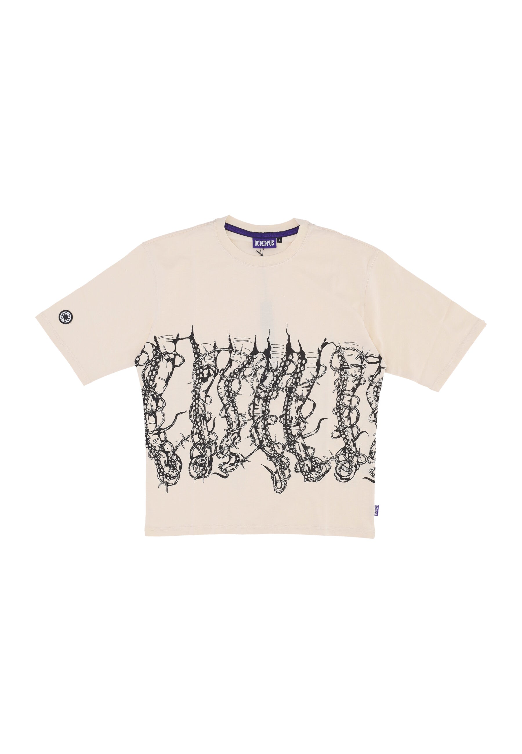 Men's T-shirt Barbed Wire Tee Cream