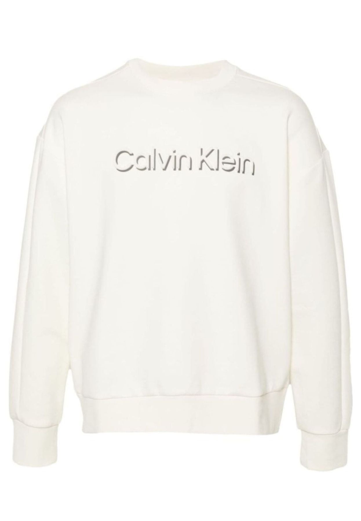 calvin klein SHADOW EMBOSSED LOGO SWEATSHIRT