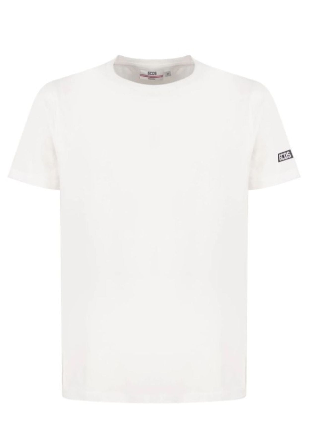 Gcds T-shirt Essentials T-shirt In Bianco
