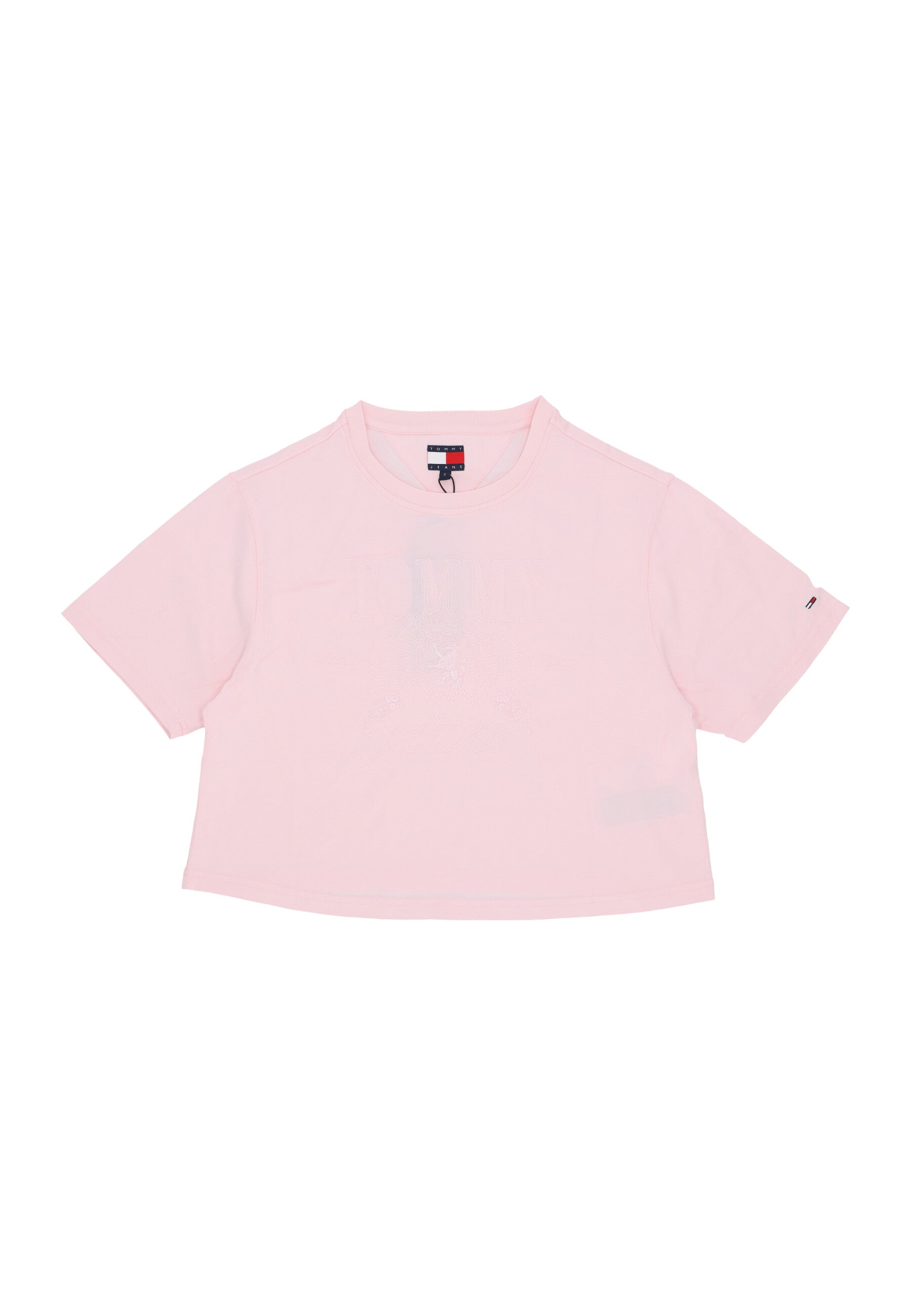 T-shirt Corta Donna W Tonal Crest Tee Precious