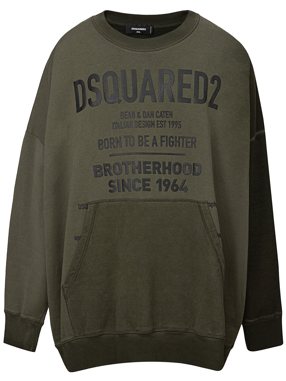 Oversize sweatshirt with logo Dsquared2