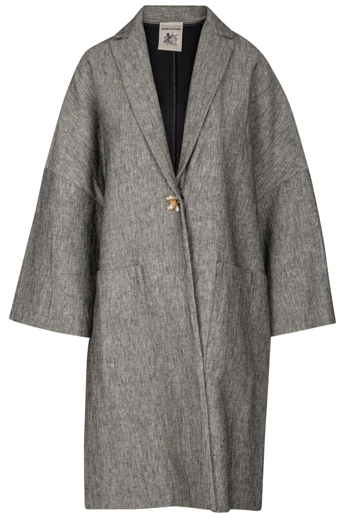 Semi Couture - Soprabito - 450835 - Nero Panna