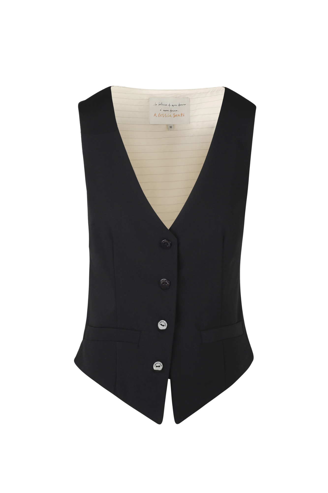 Alessia Santi - vest - 450152 - Ivory