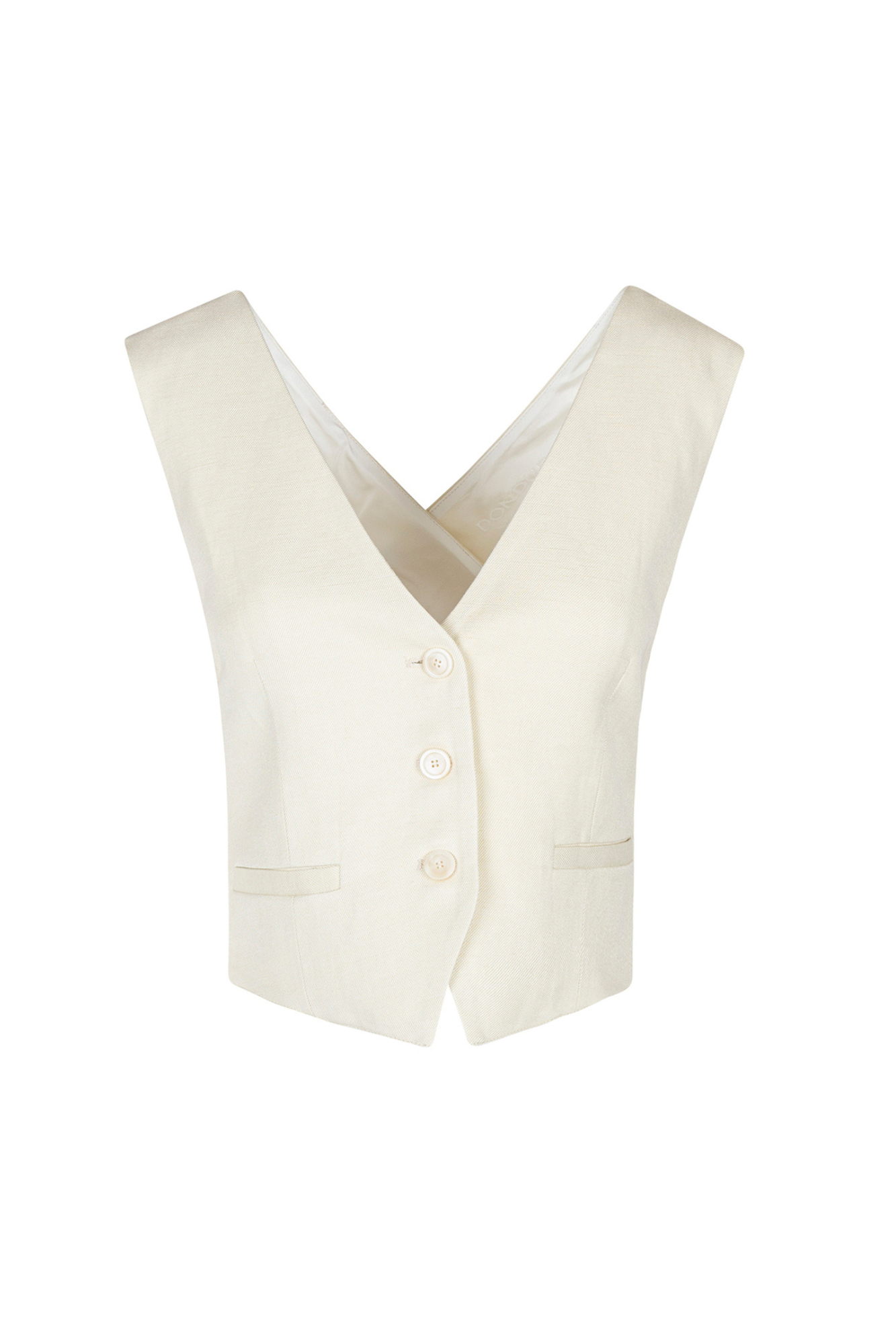 Dondup - Vest - 450590 - Cream