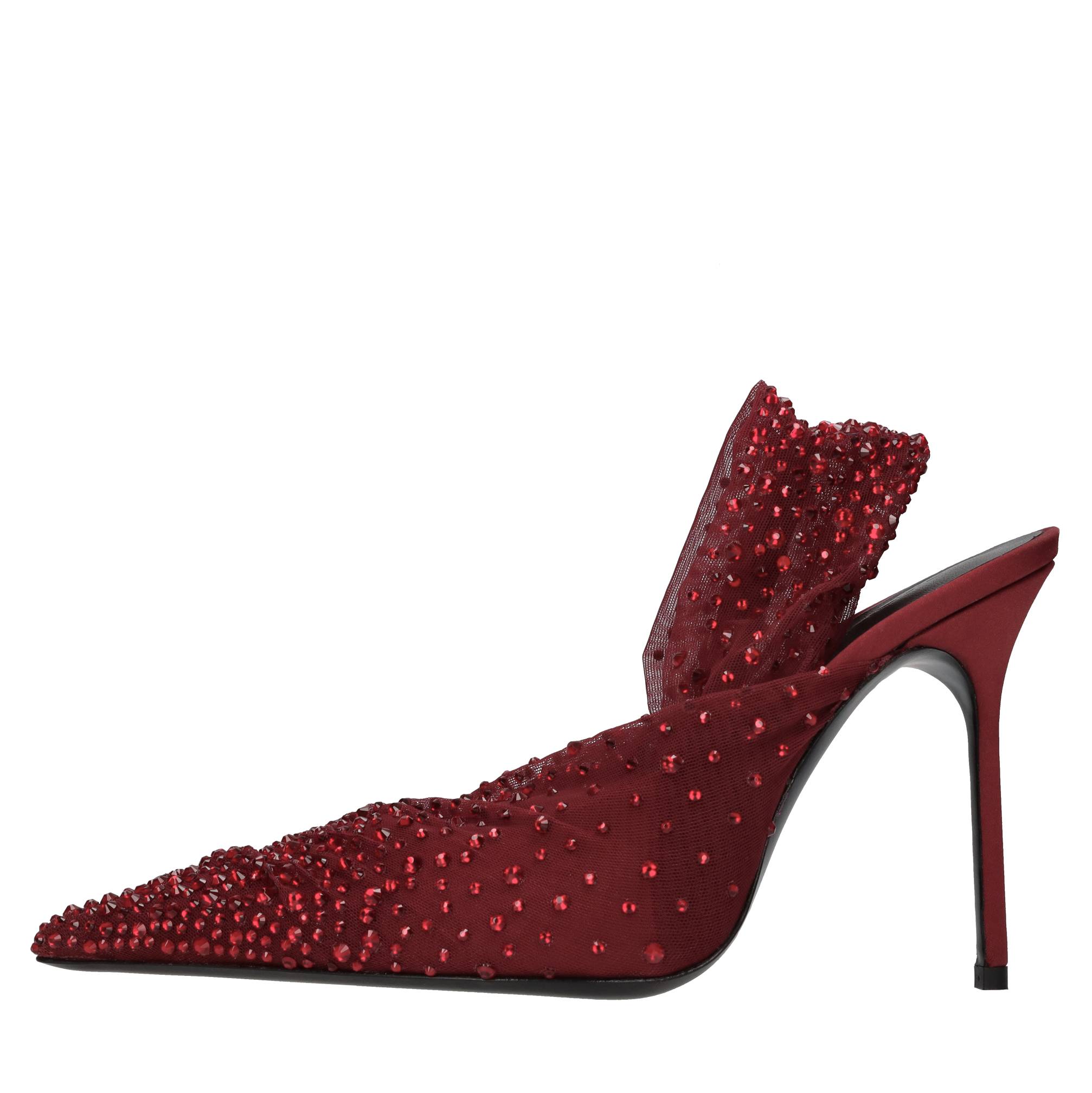 Gedebe Gedebe Schuhe mit rotem Absatz, rosso vivaci