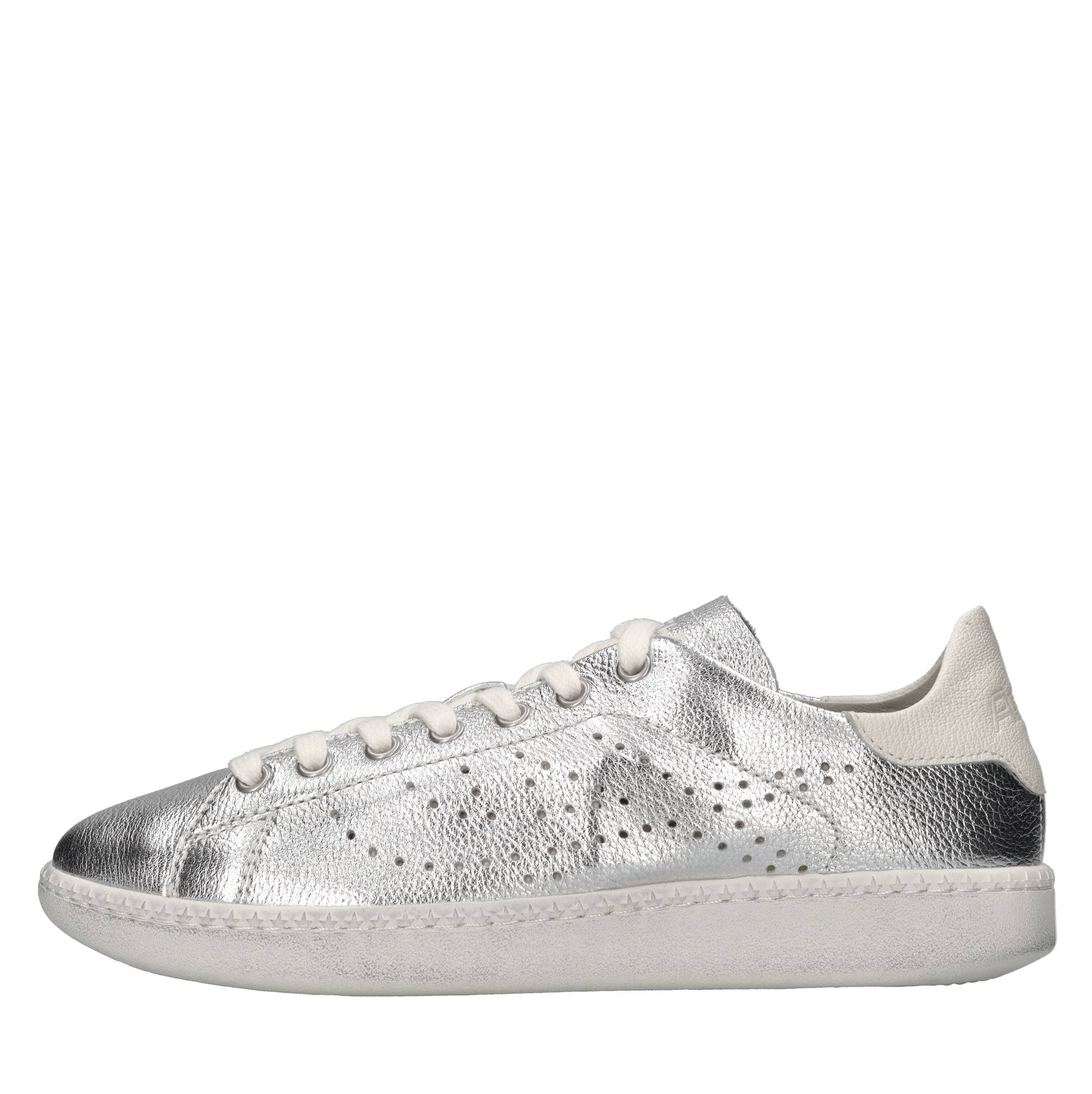 Ash Silberne Sneaker