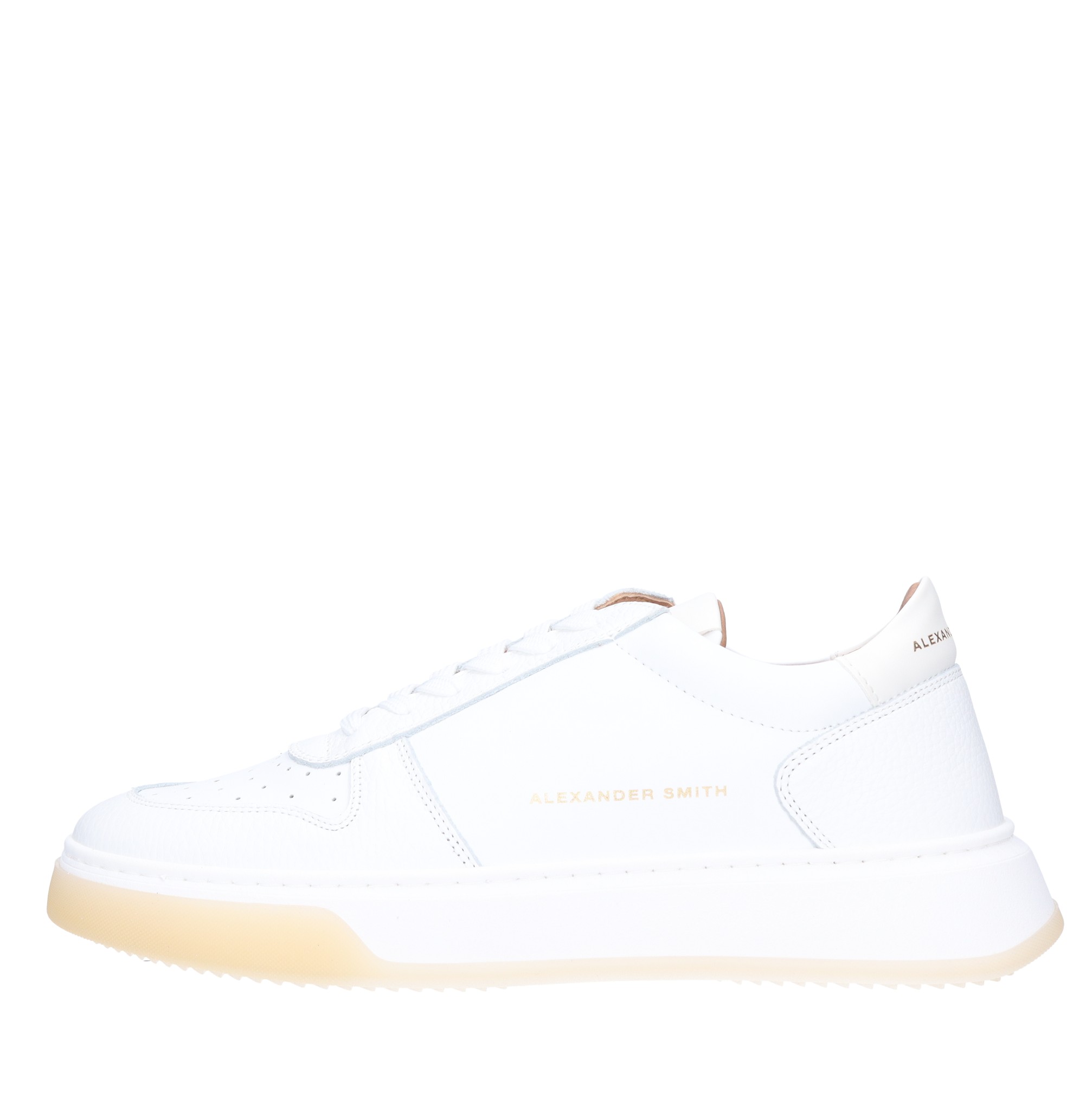 Alexander Smith Sneakers White In Bianco Chiari E Naturali